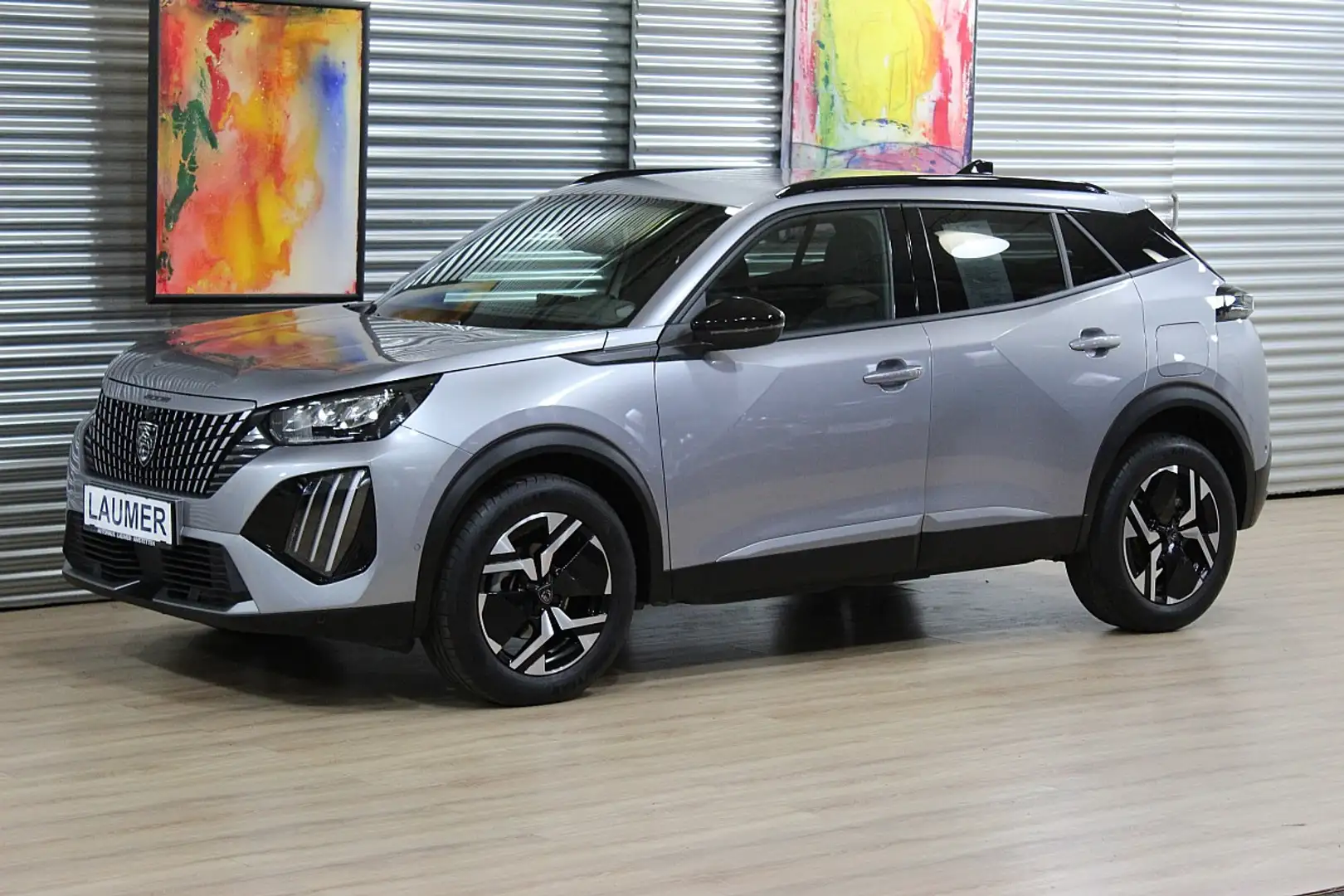 Peugeot 2008 PureTech 100 S&S Allure 6-Gang-Manuell +360°-Ka... Grau - 1