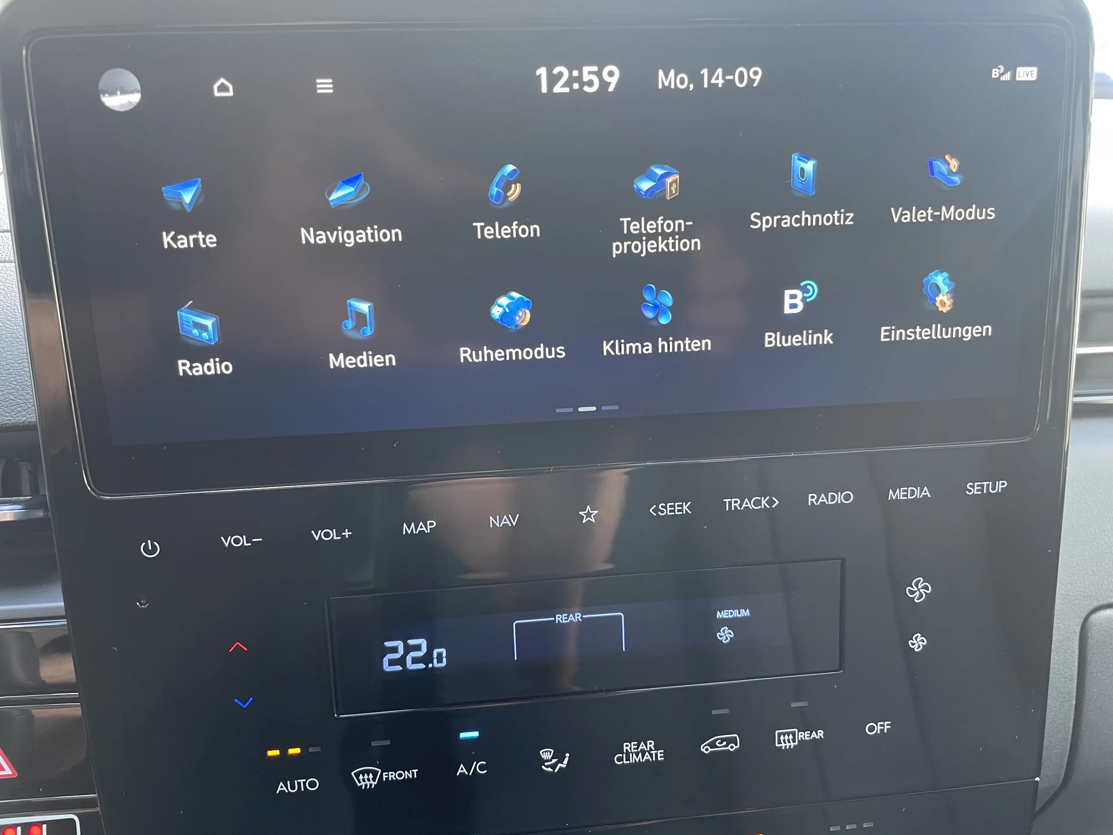 Hyundai STARIA STARIA DIESEL 2.2 CRDi Trend 9 SITZER el. Schiebetüren Navi Totwinkelassis.Voll LED — photo 9