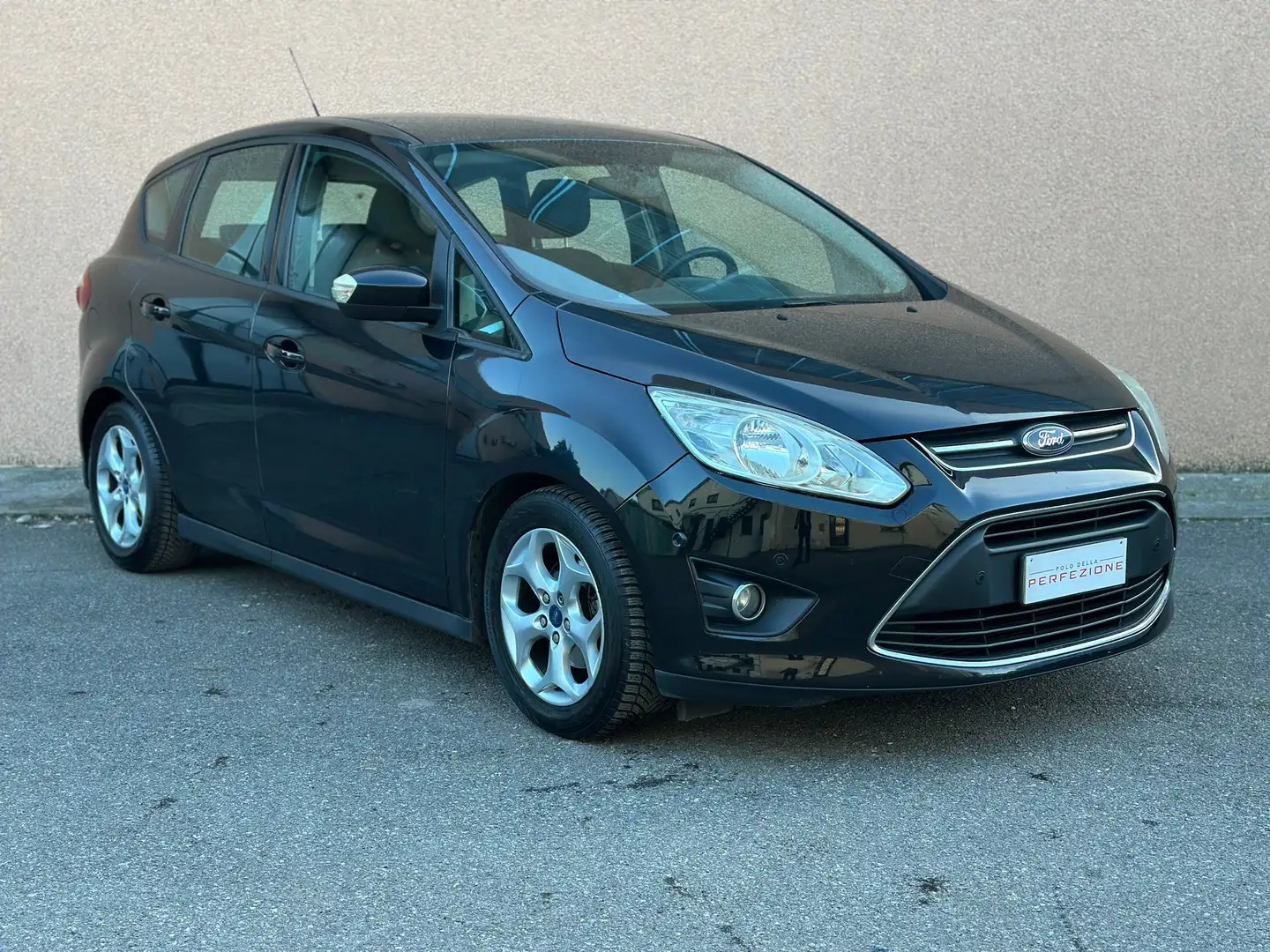 Ford C-Max Titanium, 1.6 Benzina 125cv, Unico Proprietario Nero - 2