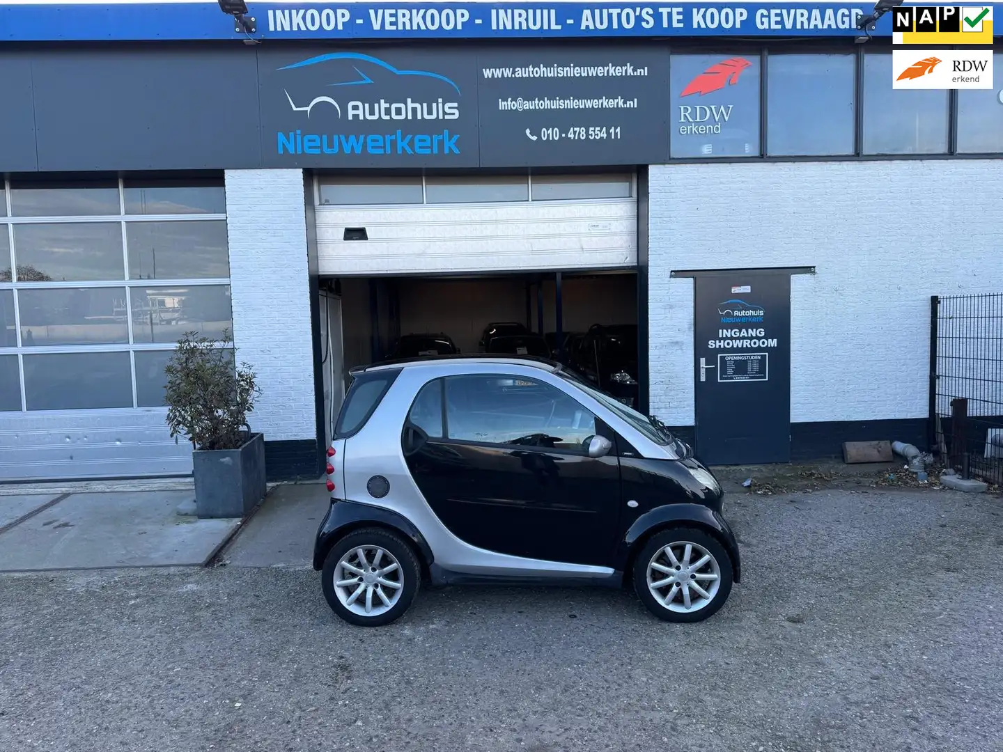 smart forTwo coupé 0.7 passion- Vol Automaat- Met Airco, NAP en Grijs - 1
