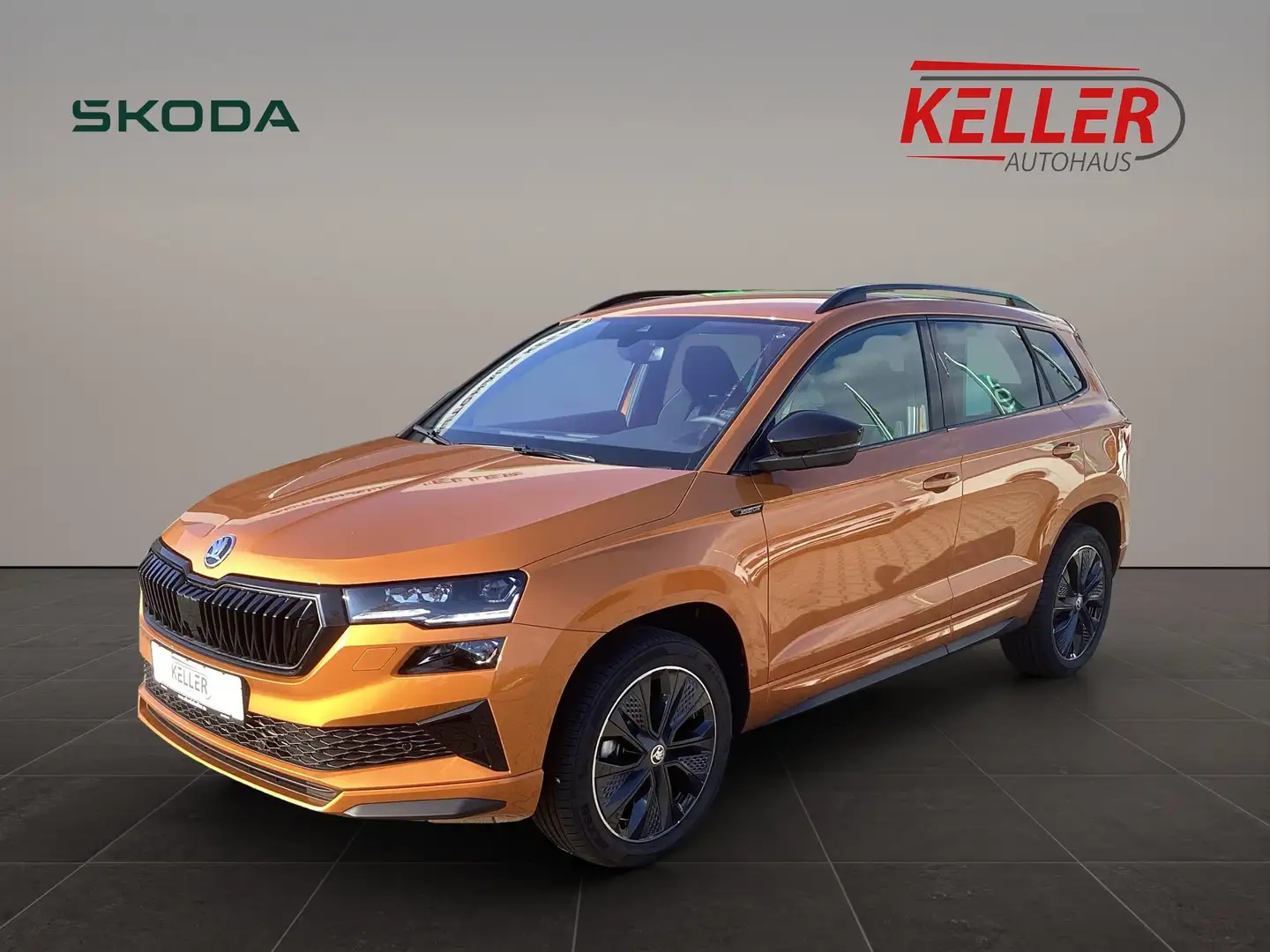 Skoda Karoq Sportline 1,5 TSI 110 kW 7-Gang-DSG NAVI AHK Naranja - 1