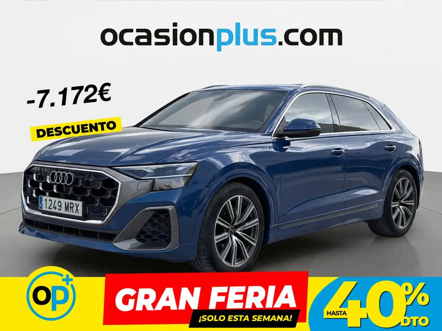 Audi Q8 55 TFSI S line quattro tiptronic 250kW Azul - 1