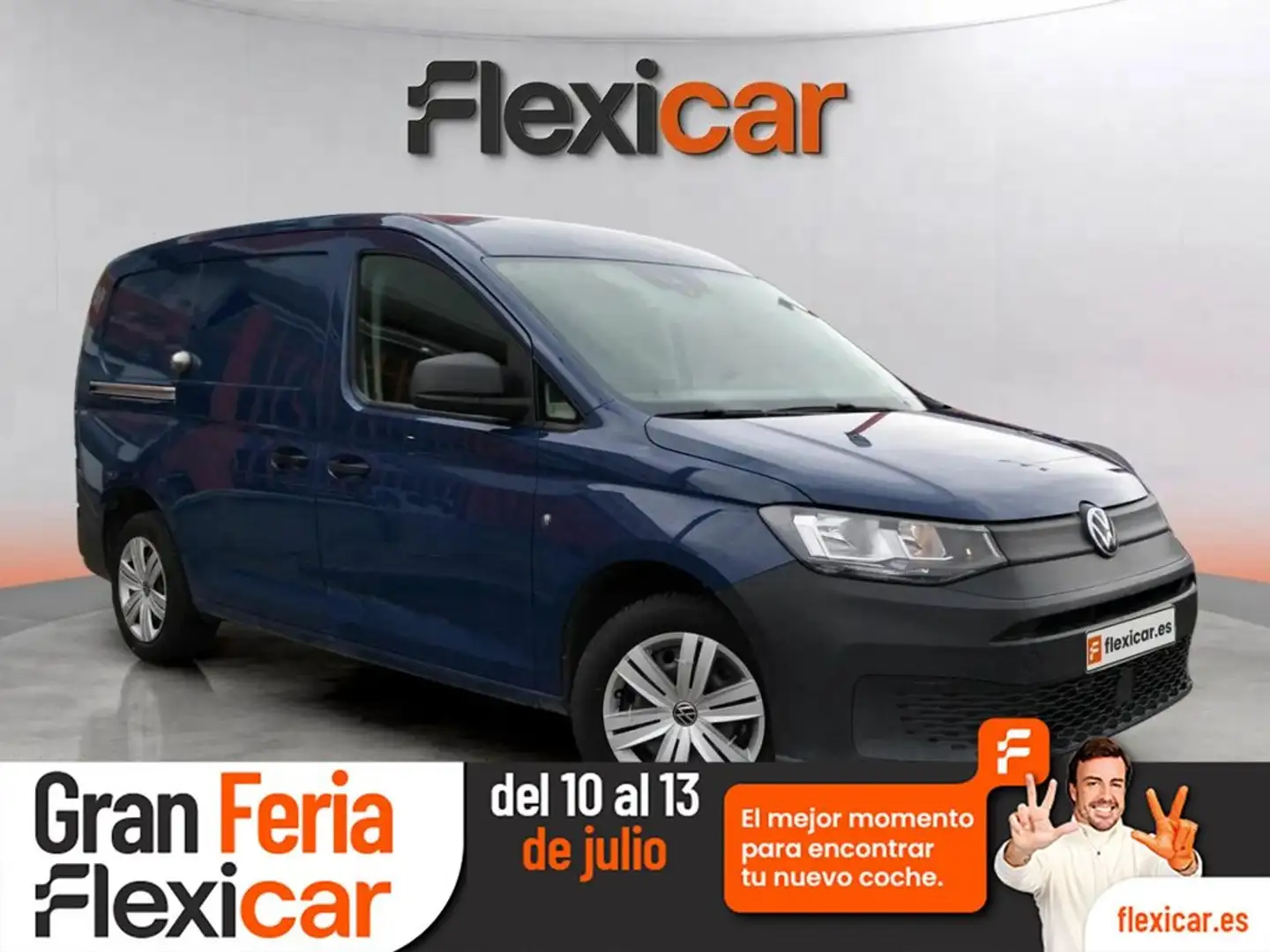 Volkswagen Caddy Cargo 2.0 TDI Bleu - 1
