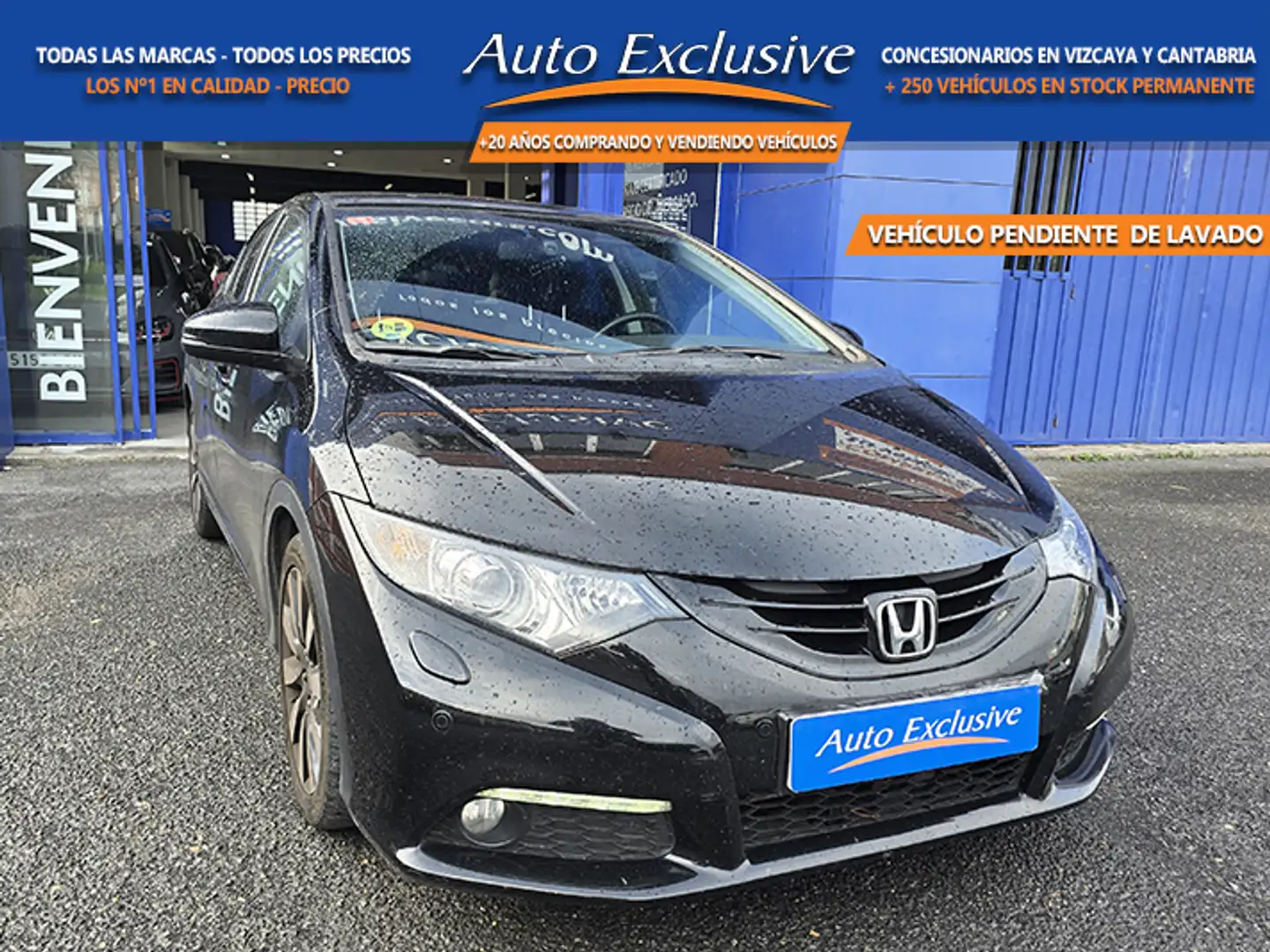 Honda Civic 1.6 i-DTEC Lifestyle Negro - 1