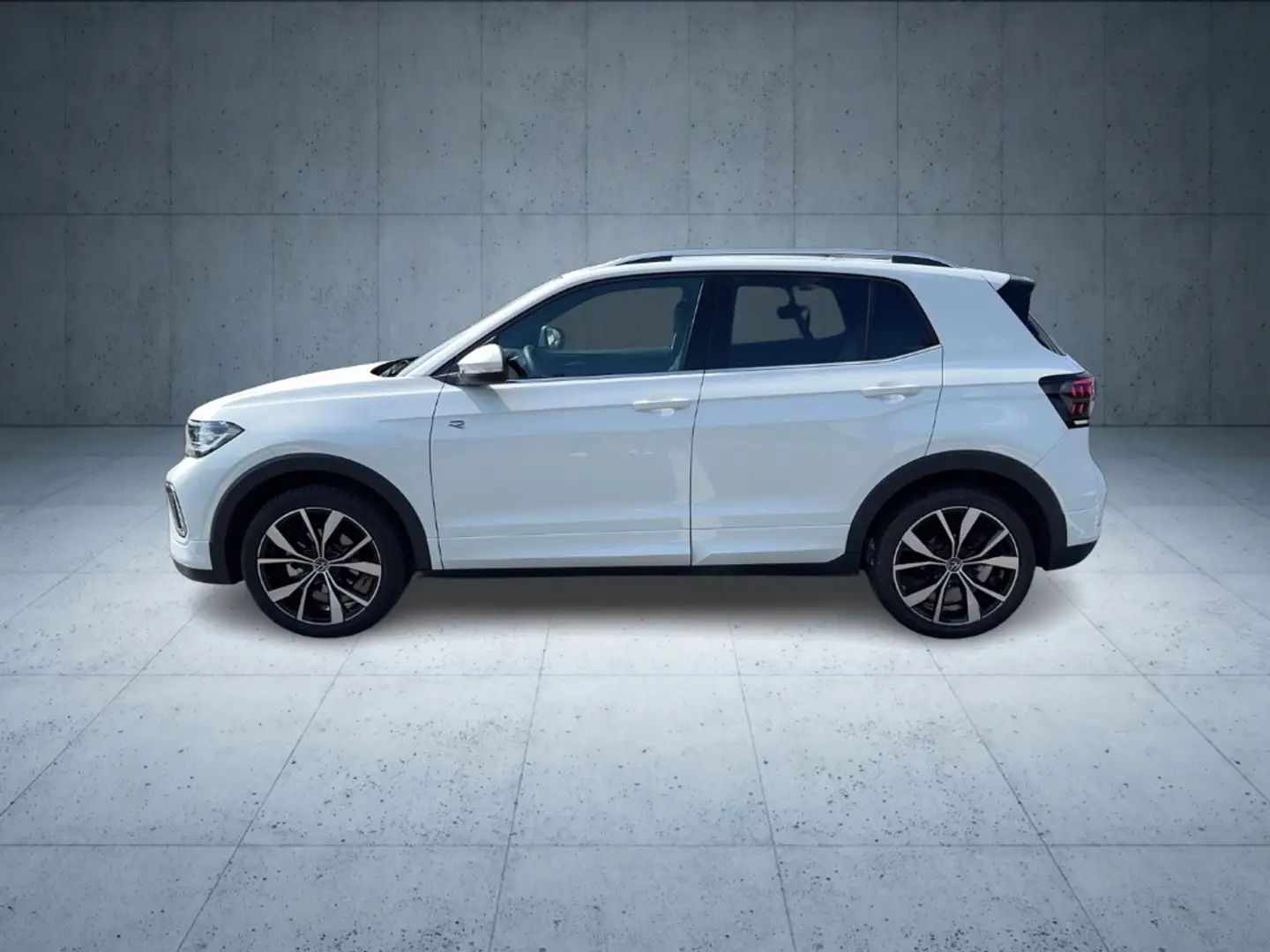 Volkswagen T-Cross R-Line 1.0 TSI DSG AHK/Nav/18''/Kam/AppCon/ACC Weiß - 2