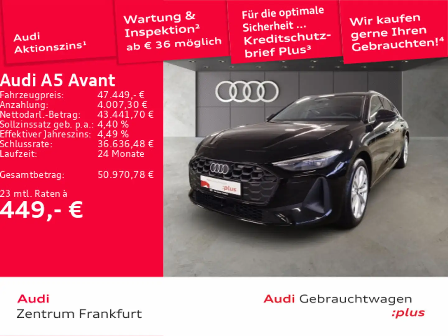 Audi A5 TFSI quattro S tronic Navi DAB VC PDC S Schwarz - 1