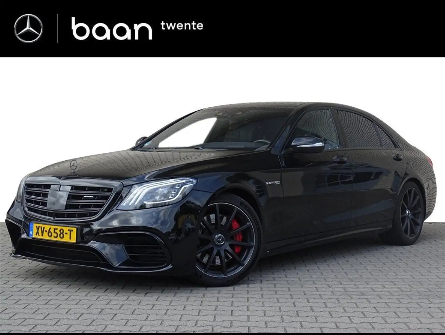 Mercedes-Benz S 63 AMG S-Klasse AMG Lang Pano Zwart 2 JAAR MB GARANTIE - 1