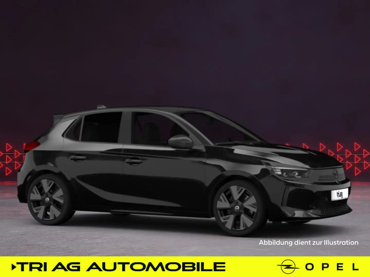 Opel Corsa Edition Hybrid 81 kW(110 PS) 6-Gang-Doppel Schwarz - 2