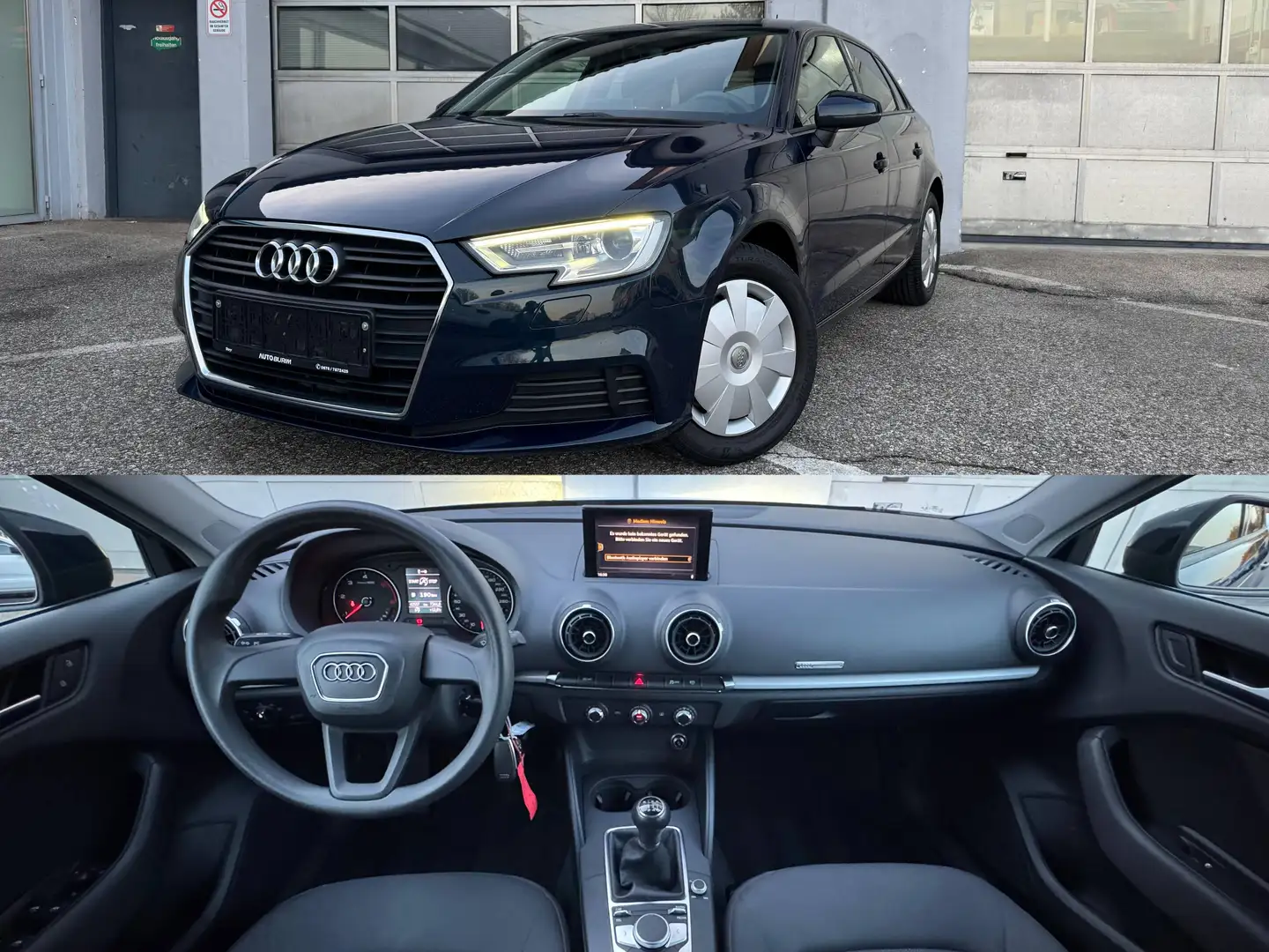 Audi A3 30 TDI/Erstbesitz/Bluetooth/Einparkhilfe Blau - 1