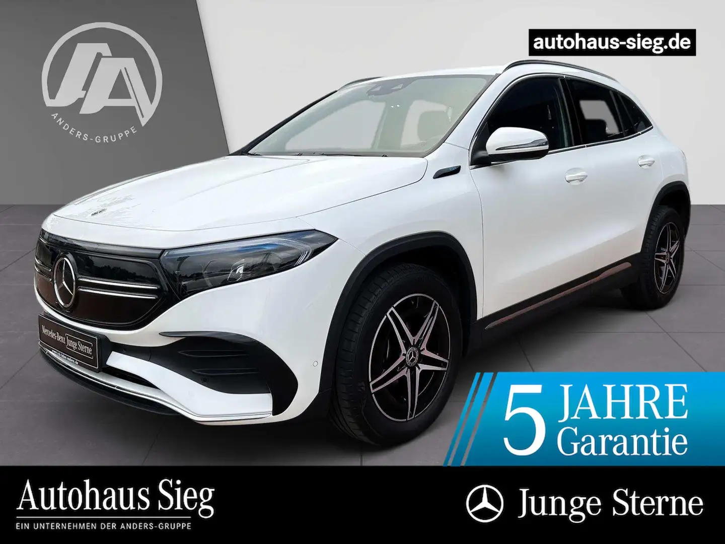Mercedes-Benz EQA 250 AMG+MBUX+Distr+LED+Kam+EASY-P+SHZ+LEDER Weiß - 1