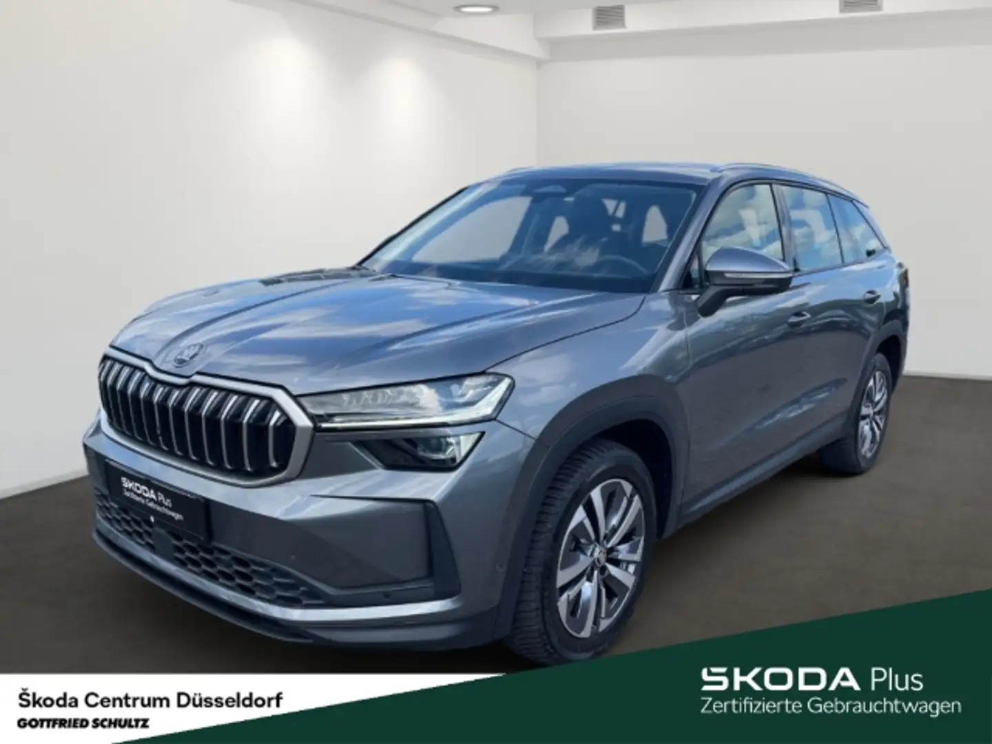 Skoda Kodiaq 2.0 TDI 142kW 4x4 Selection AHK Fahrassistenz-Pake Grau - 2
