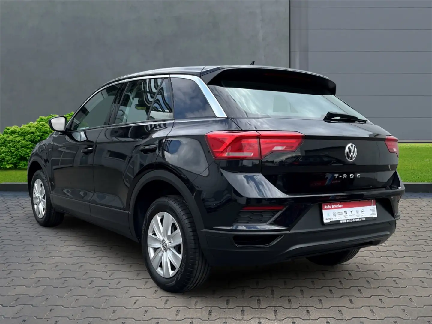 Volkswagen T-Roc Basis 1.0 TSI Klima+LED Heckleuchten Spurhalteassi Noir - 2