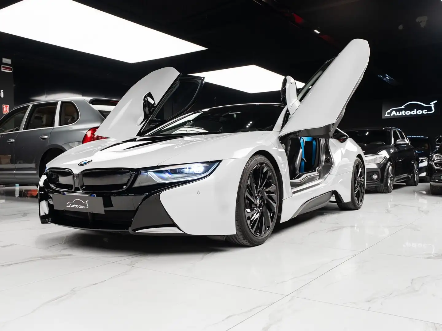 BMW i8 Coupe 1.5 auto BIANCO PERLA TAGLIANDI Blanco - 1