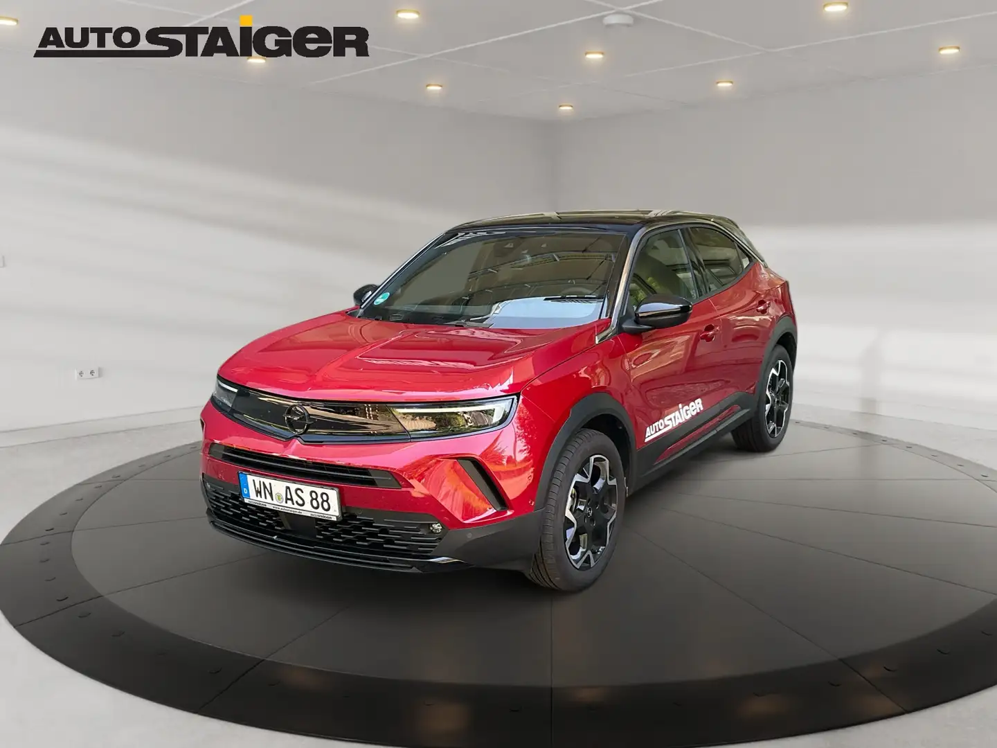 Opel Mokka 1.2 Turbo Ultimate Klimaauto Sitzheizung Rot - 2