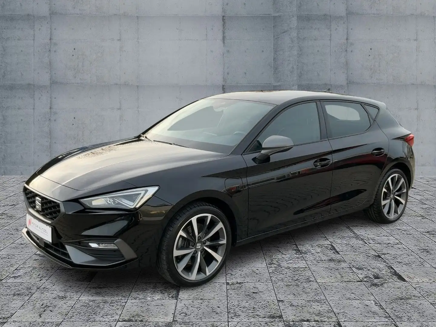 SEAT Leon 1.4 TSI eHYBRID FR-LINE LED+NAV+ACC+SHZ+RFK Schwarz - 2