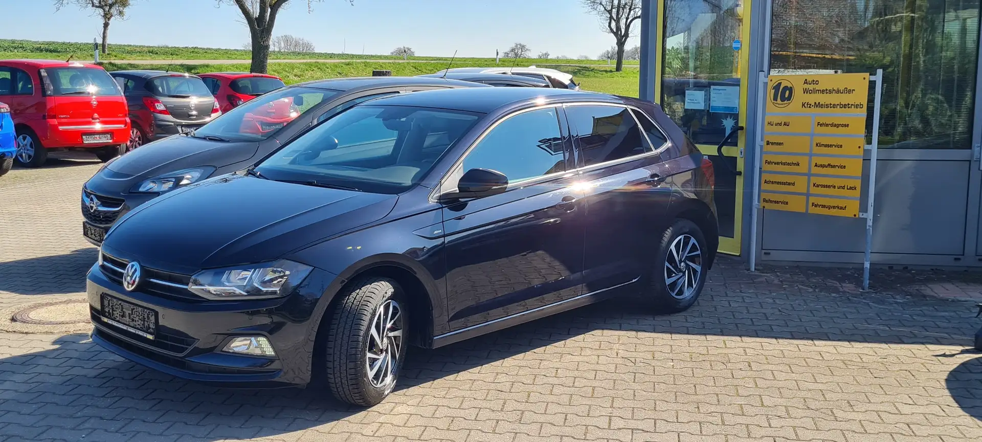 Volkswagen Polo United 1.0 TSI-PDC SHZ App-Connect Navi ACC Schwarz - 1