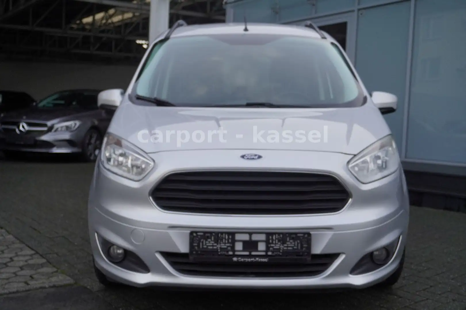 Ford Tourneo Courier Titanium 2xSchiebe/Tempom/Euro 6 Silber - 2