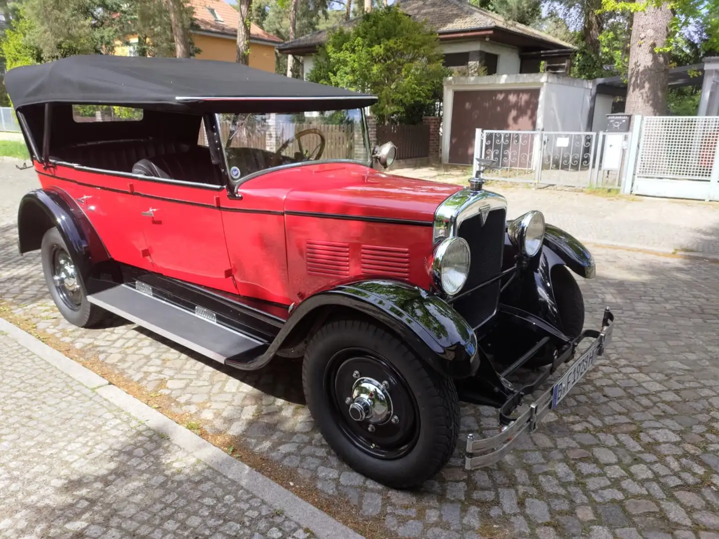 Oldtimer Adler Adler Favorit Turer Cabrio Omnibudd Karosse - 1