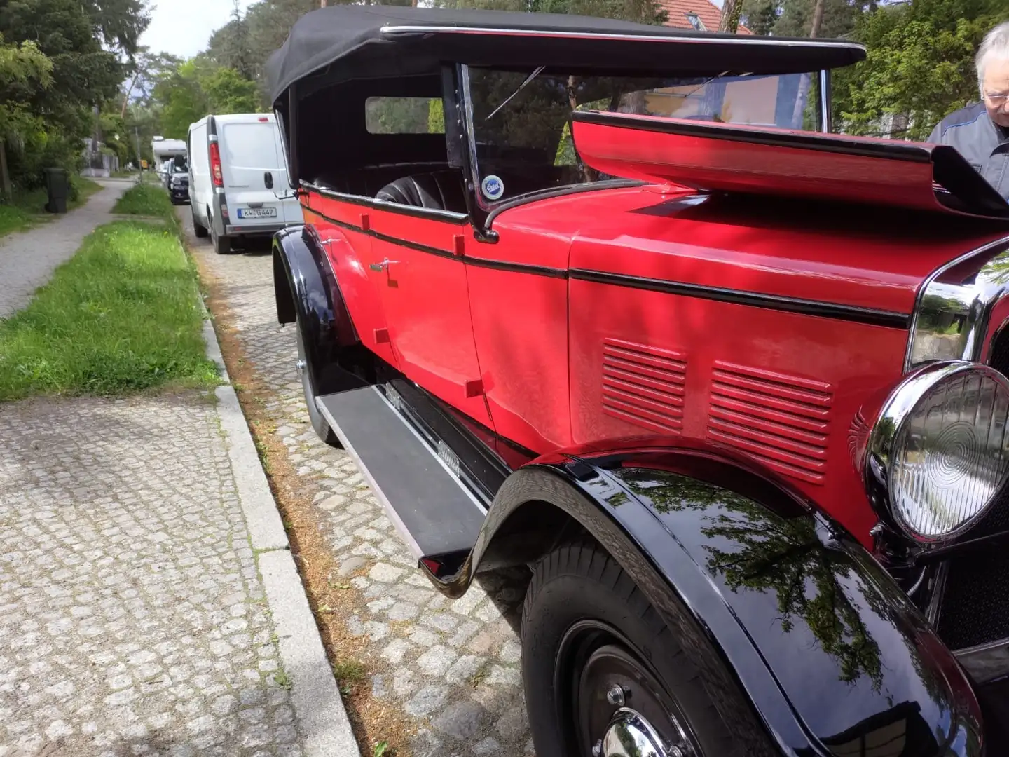 Oldtimer Adler Adler Favorit Turer Cabrio Omnibudd Karosse - 2