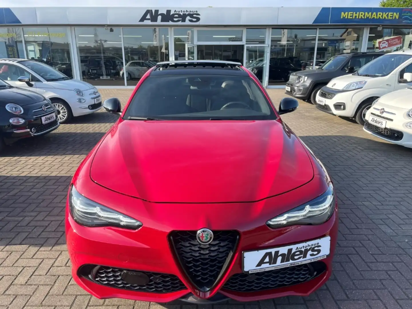 Alfa Romeo Giulia Competizione+SCHIEBEDACH+HARMAN+LEDER+BREMBO+ Rot - 2