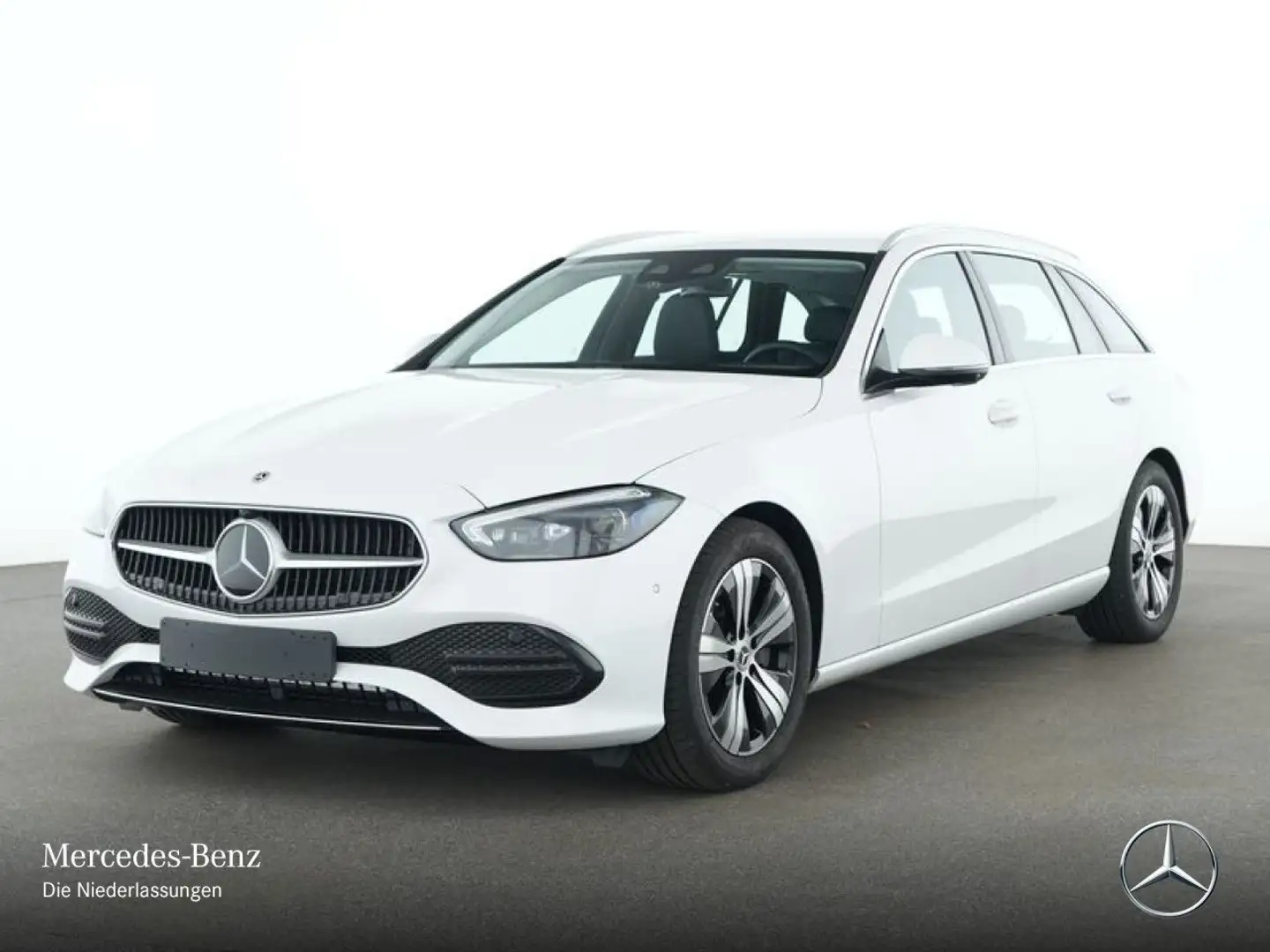 Mercedes-Benz C 220 d T AVANTG+360+AHK+KEYLESS+9G Weiß - 2