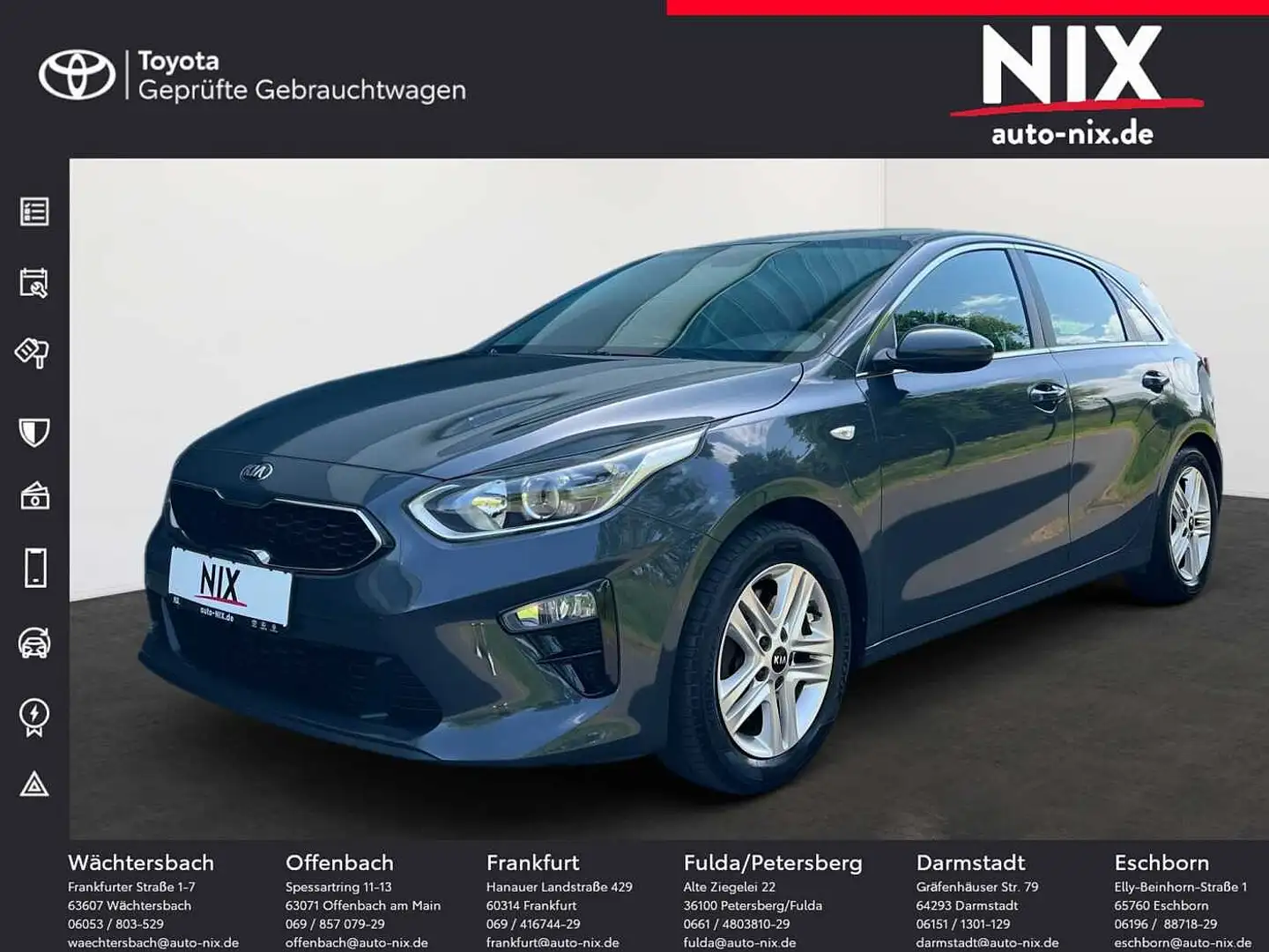 Kia Ceed / cee'd 1.0 T-GDI OPF Vision Gris - 1