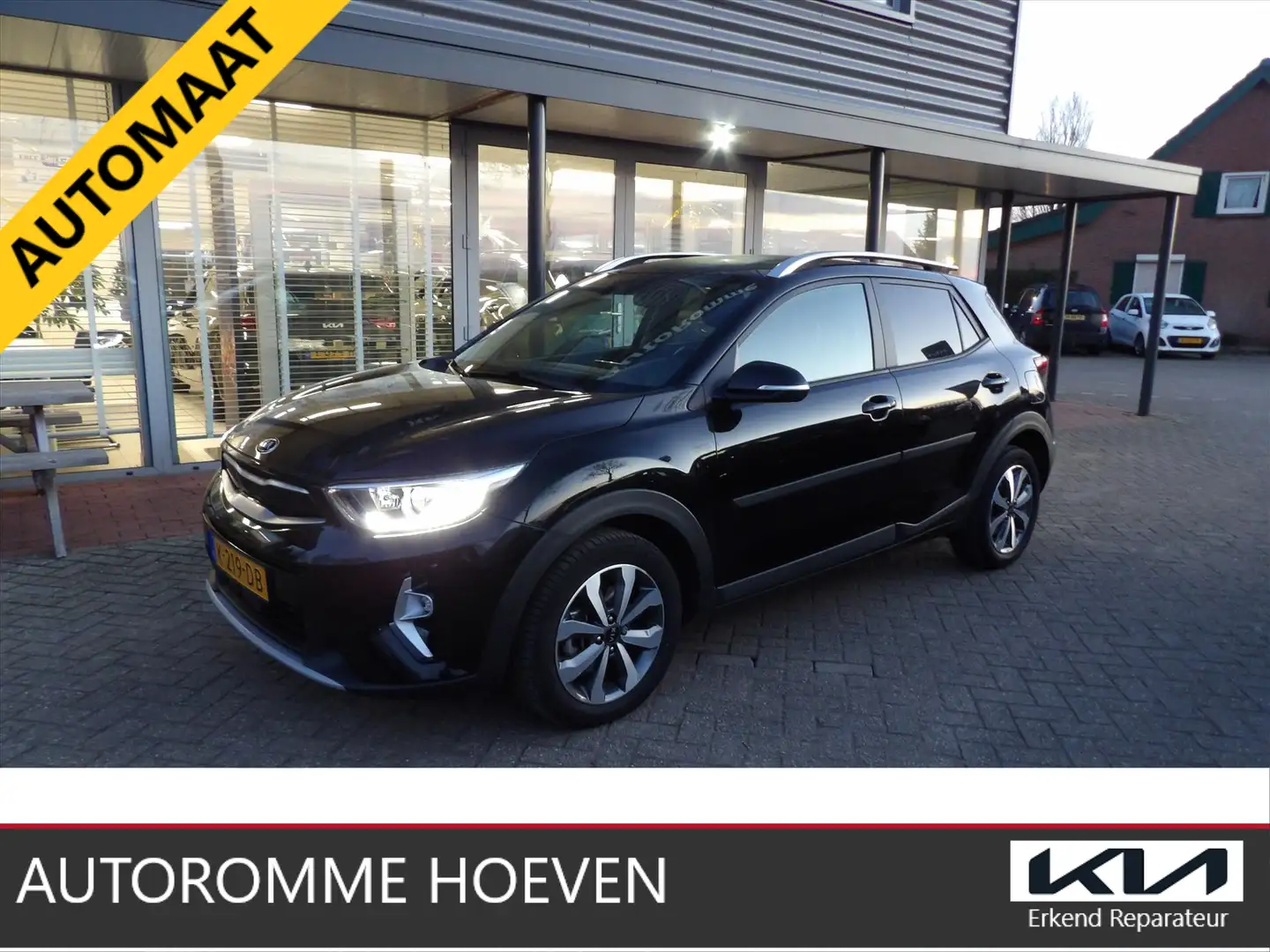 Kia Stonic 1.0 Turbo AUTOMAAT DynamicPlusLine 14.000km!! Noir - 1