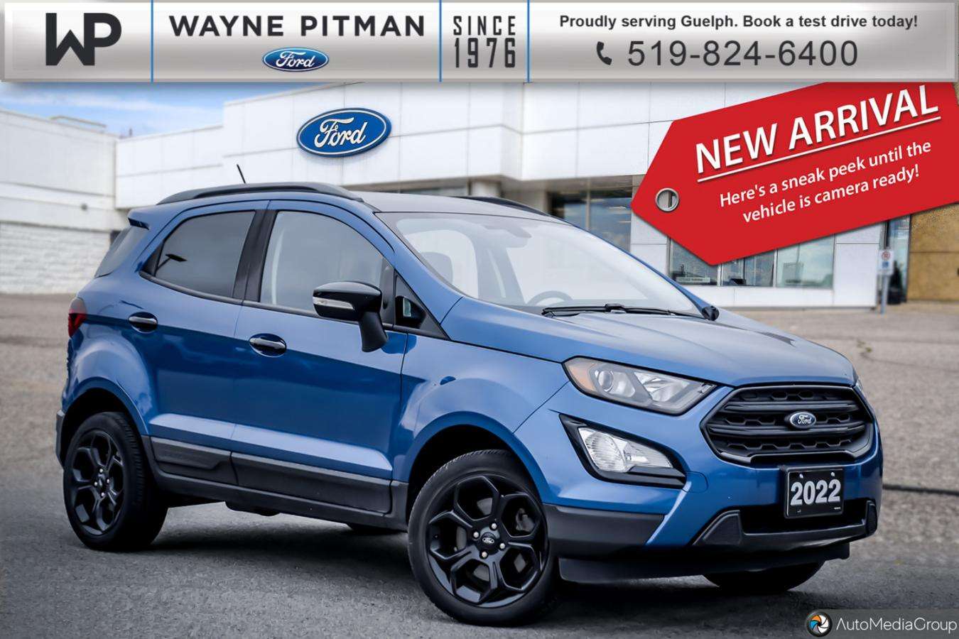 2022 Ford EcoSport SES | 4WD | MOONROOF | WINTER TIRES | HEATED SEATS | HEATED STEERING WHEEL | LEATHER TRIMMED SEATS