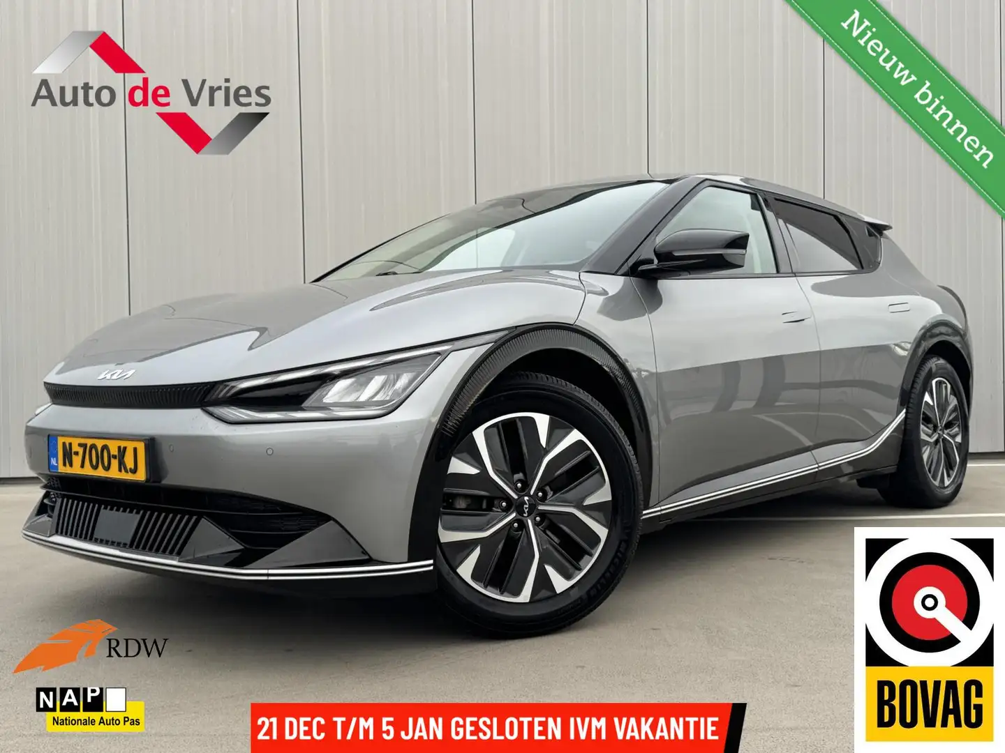 Kia EV6 Plus 77.4 kWh|Navi|LED|NL-Auto|Cruise adaptief Gris - 1