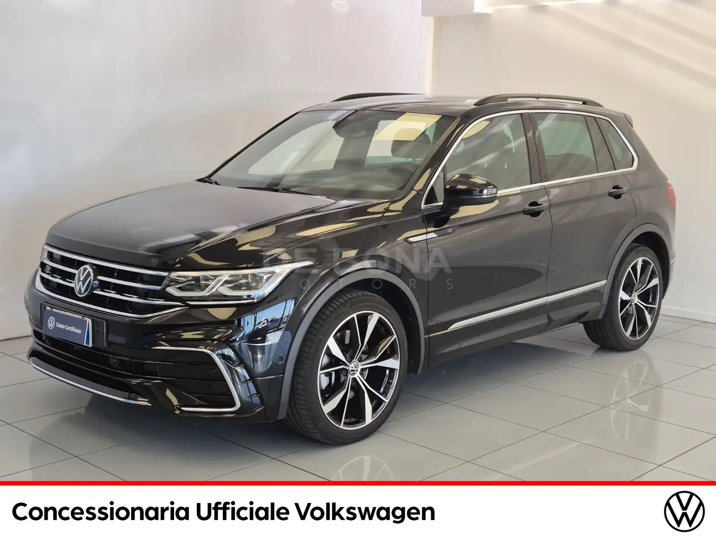Volkswagen Tiguan 2.0 tdi r-line 4motion 200cv dsg Nero - 1