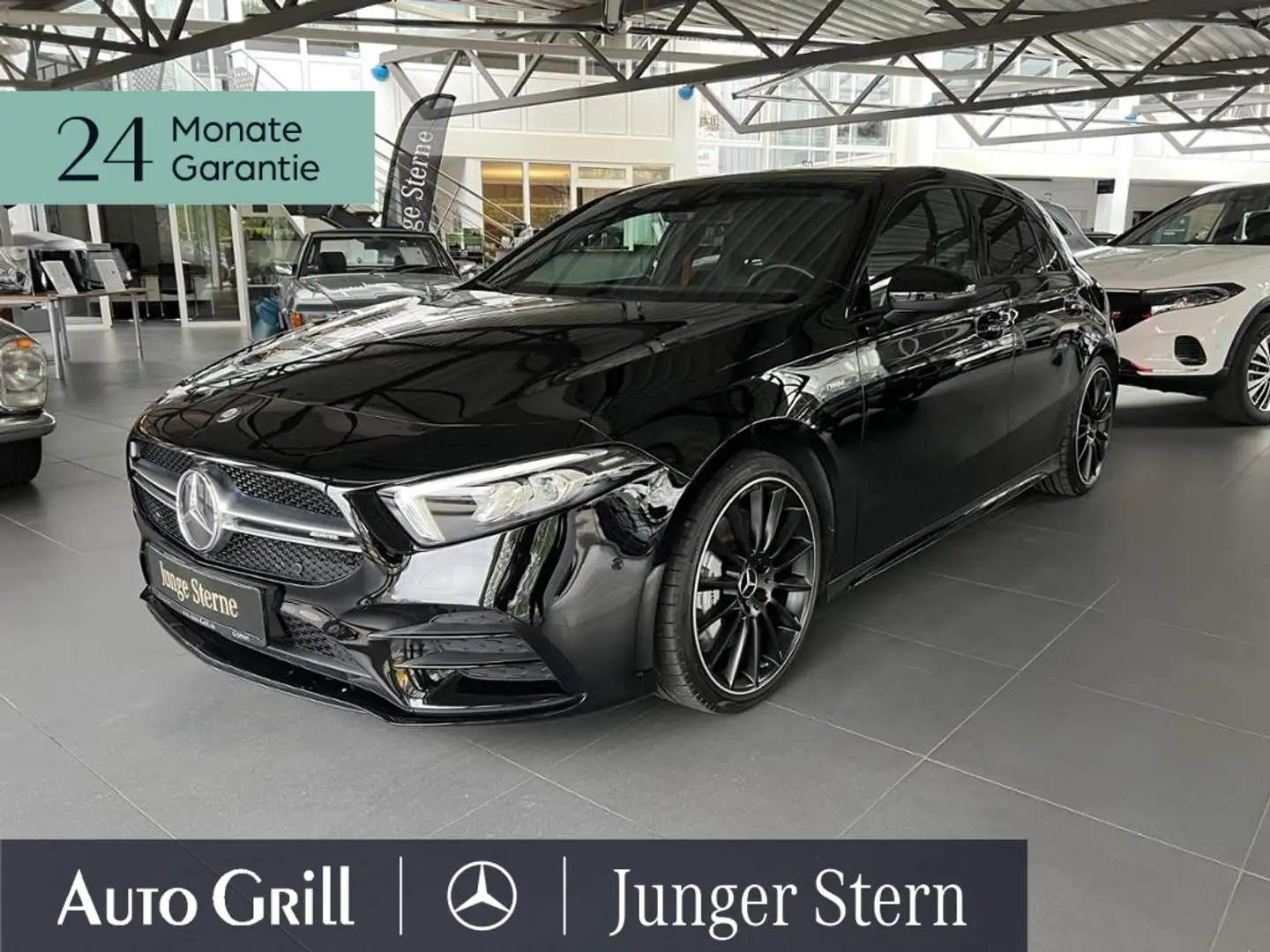 Mercedes-Benz A 35 AMG 4M Night LED RüKam 19Zoll SHZ MBUXHigh Noir - 2