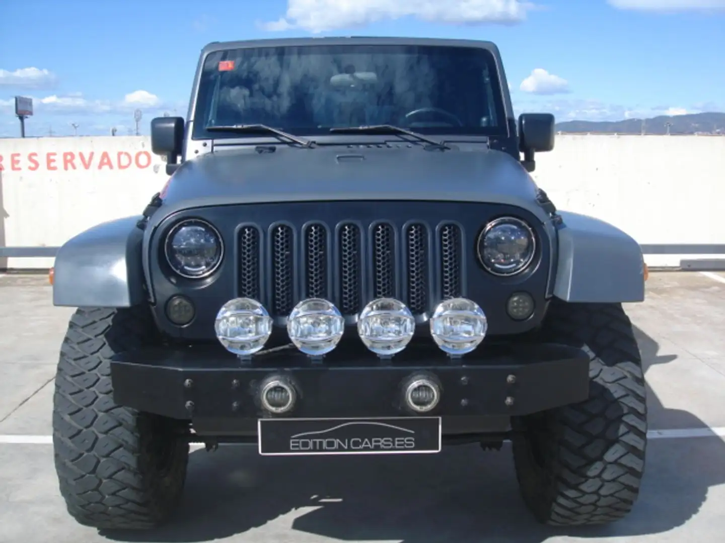 Jeep Wrangler Unlimited 2.8 crd Gris - 2