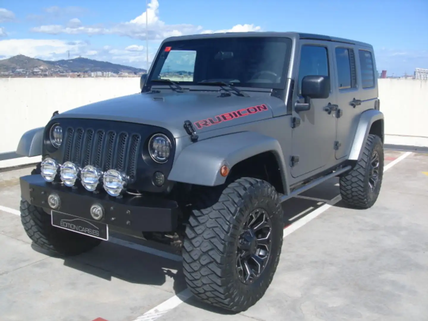 Jeep Wrangler Unlimited 2.8 crd Gris - 1