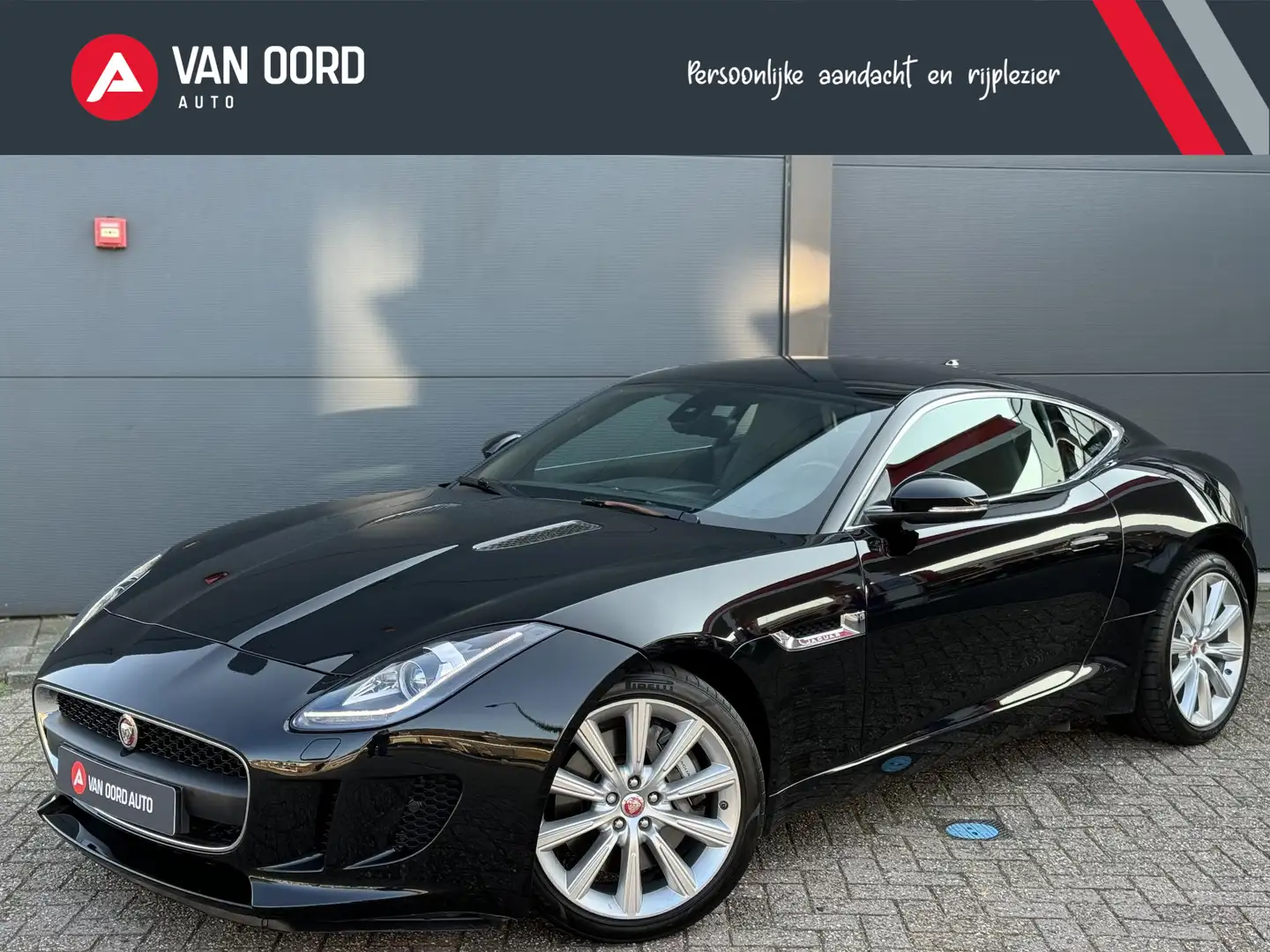 Jaguar F-Type 3.0 V6 Coupé / Sport uitlaat Zwart - 1