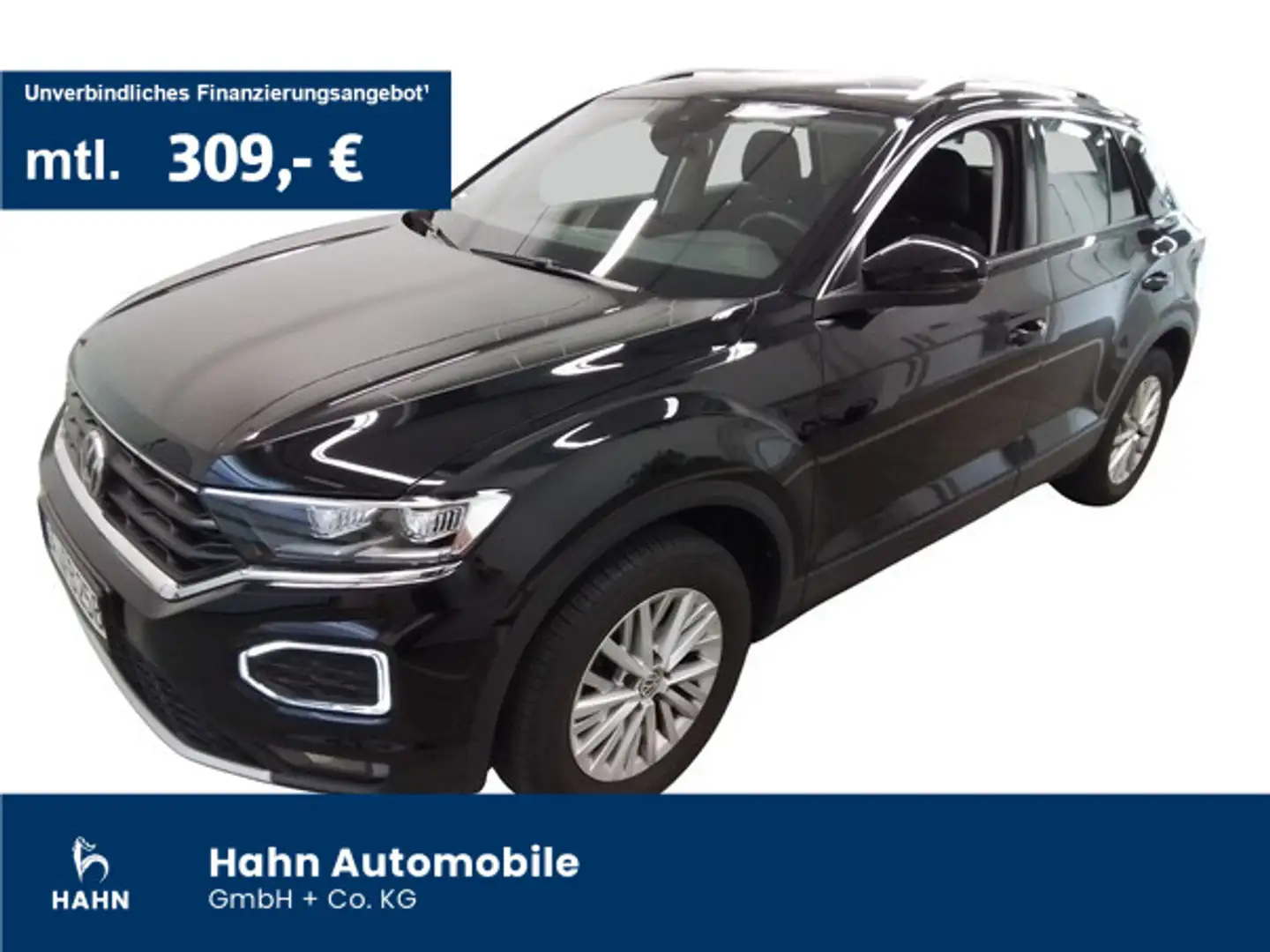 Volkswagen T-Roc 1.0TSI Style LED Navi AHK Sitzhzg ACC PDC Schwarz - 1