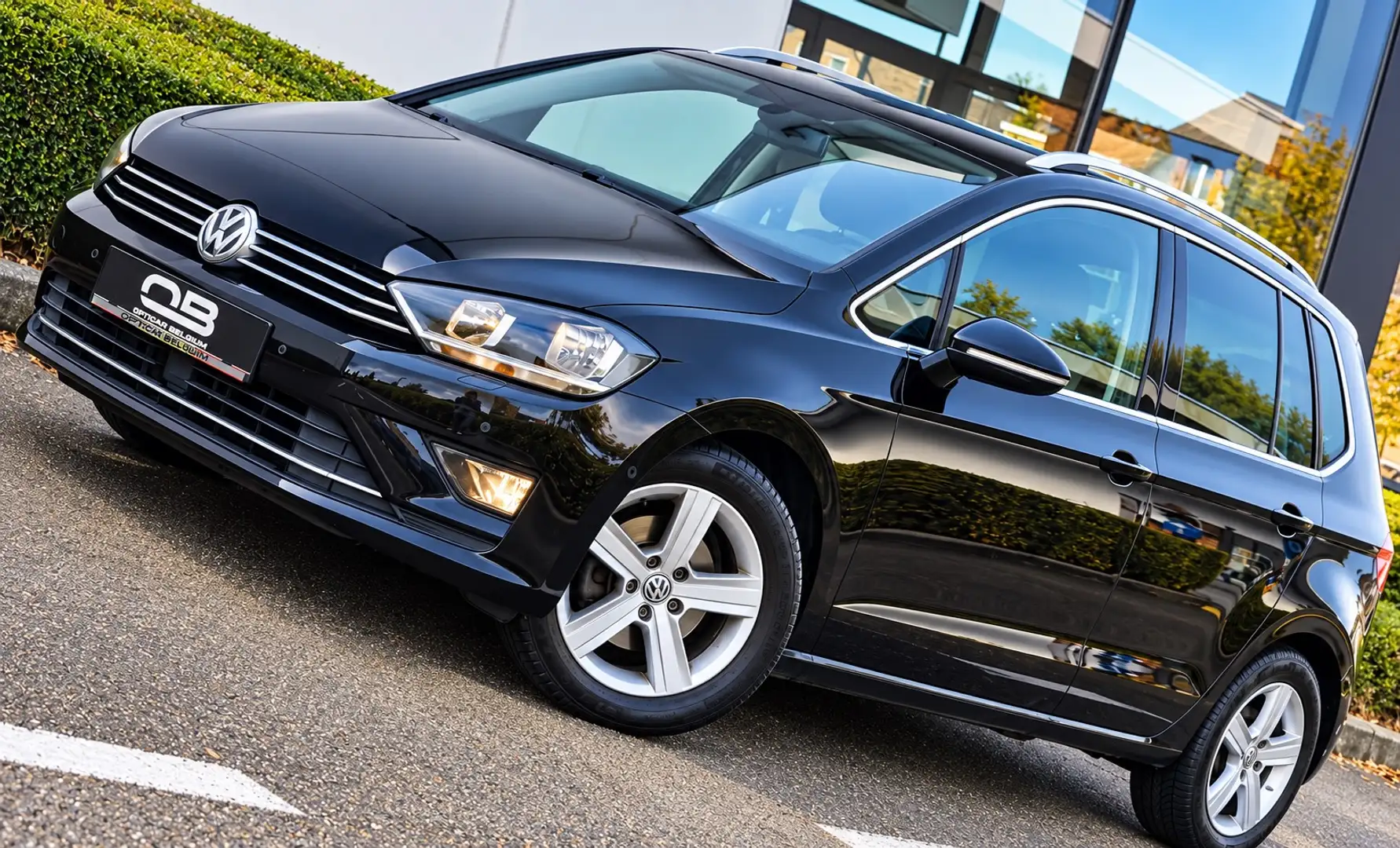 Volkswagen Golf Sportsvan *** 1.6 TDi - 88.000 km - DSG - ACC - PDC - Euro 6b - CARPASS - GARANTIE *** Negro - 1
