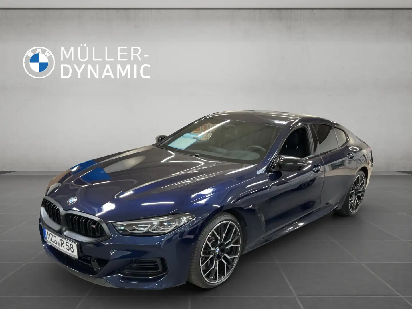 BMW M850 i xDrive GRAN COUPE LASER HUD 360°KAMERA  SOFT CLO Blau - 1