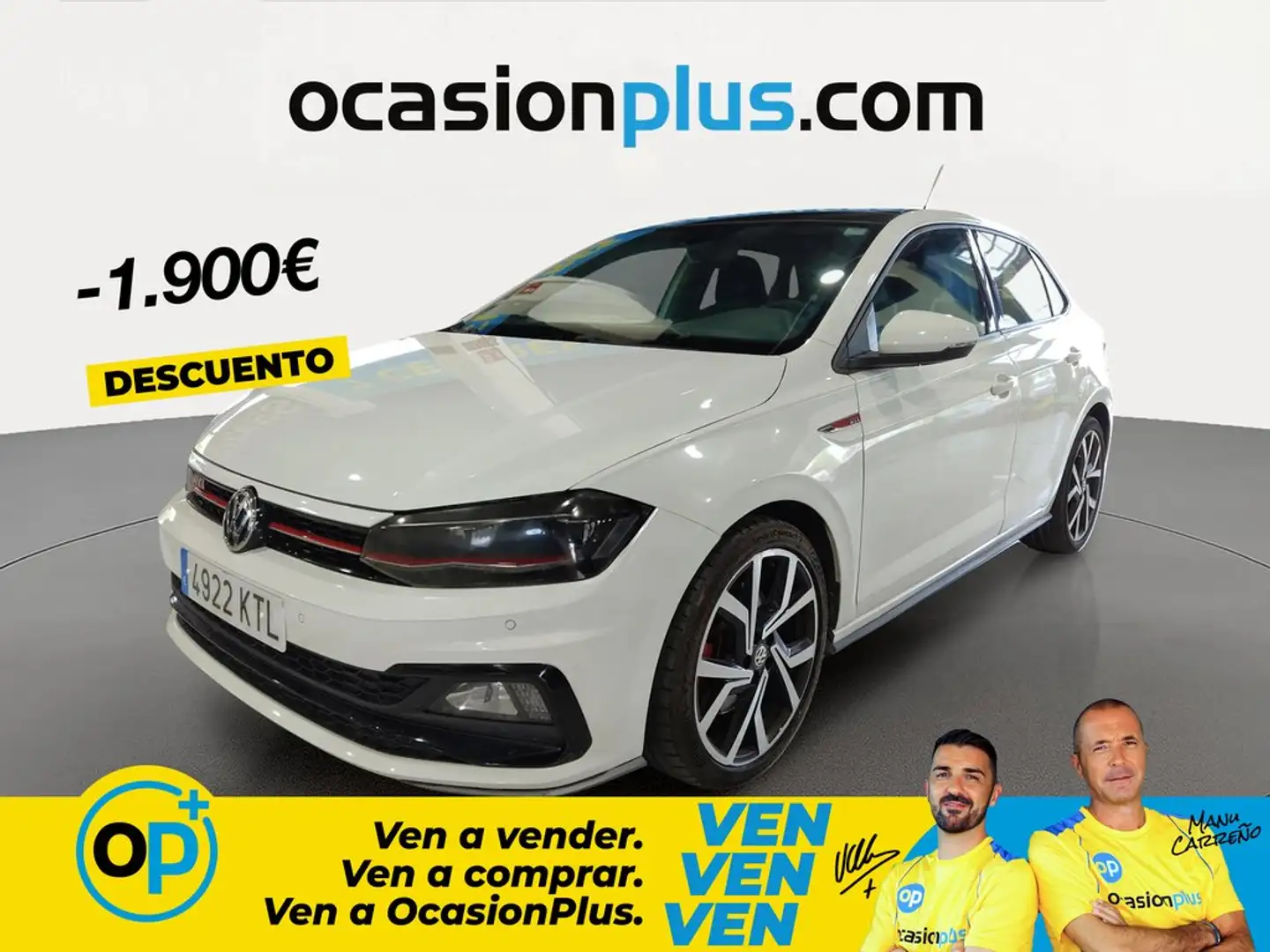 Volkswagen Polo 2.0 TSI GTI DSG Blanco - 1