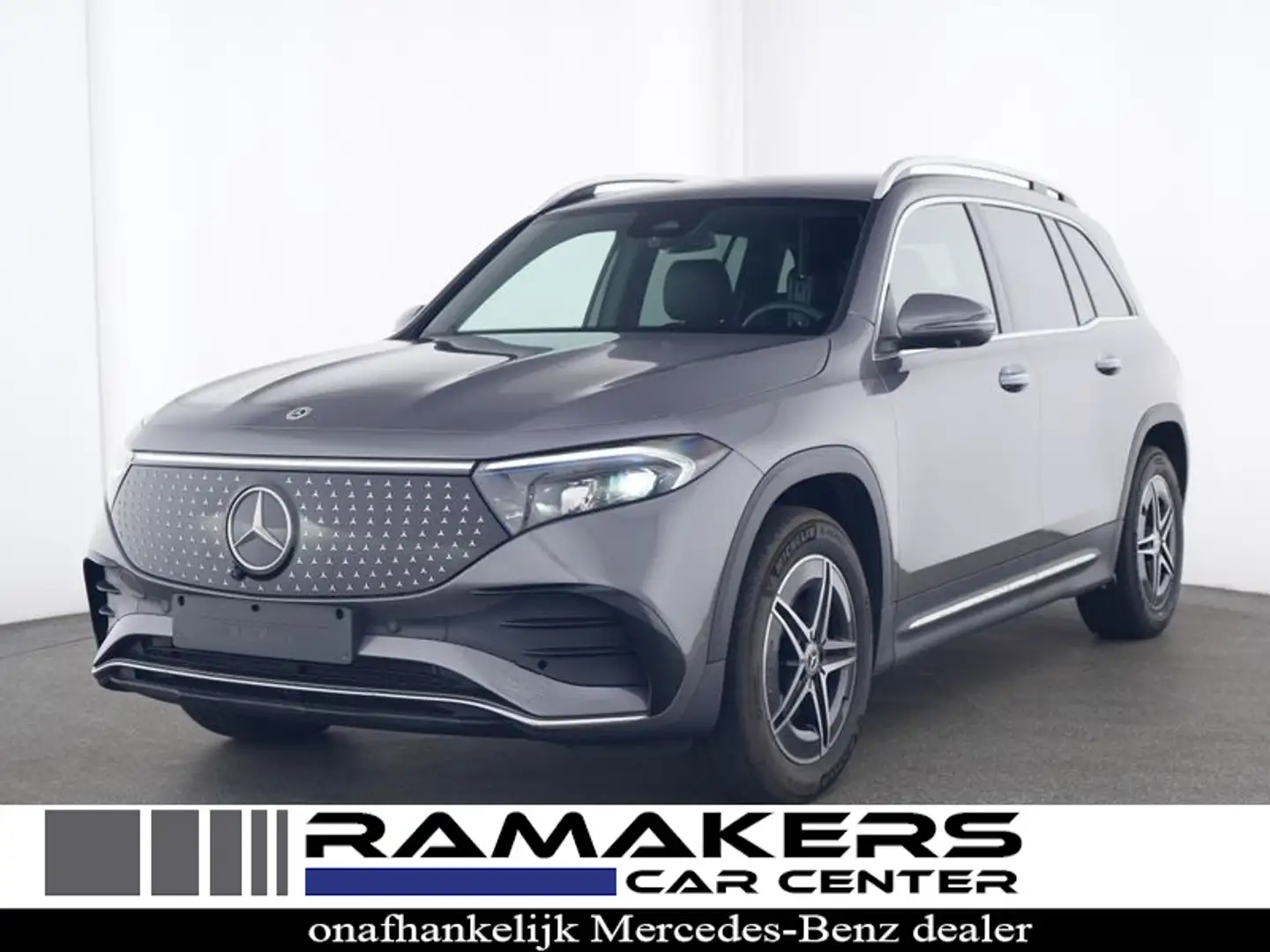 Mercedes-Benz EQB 300 4M *FACELIFT* AMG Premium 360°cam Burmester Memory Grijs - 1