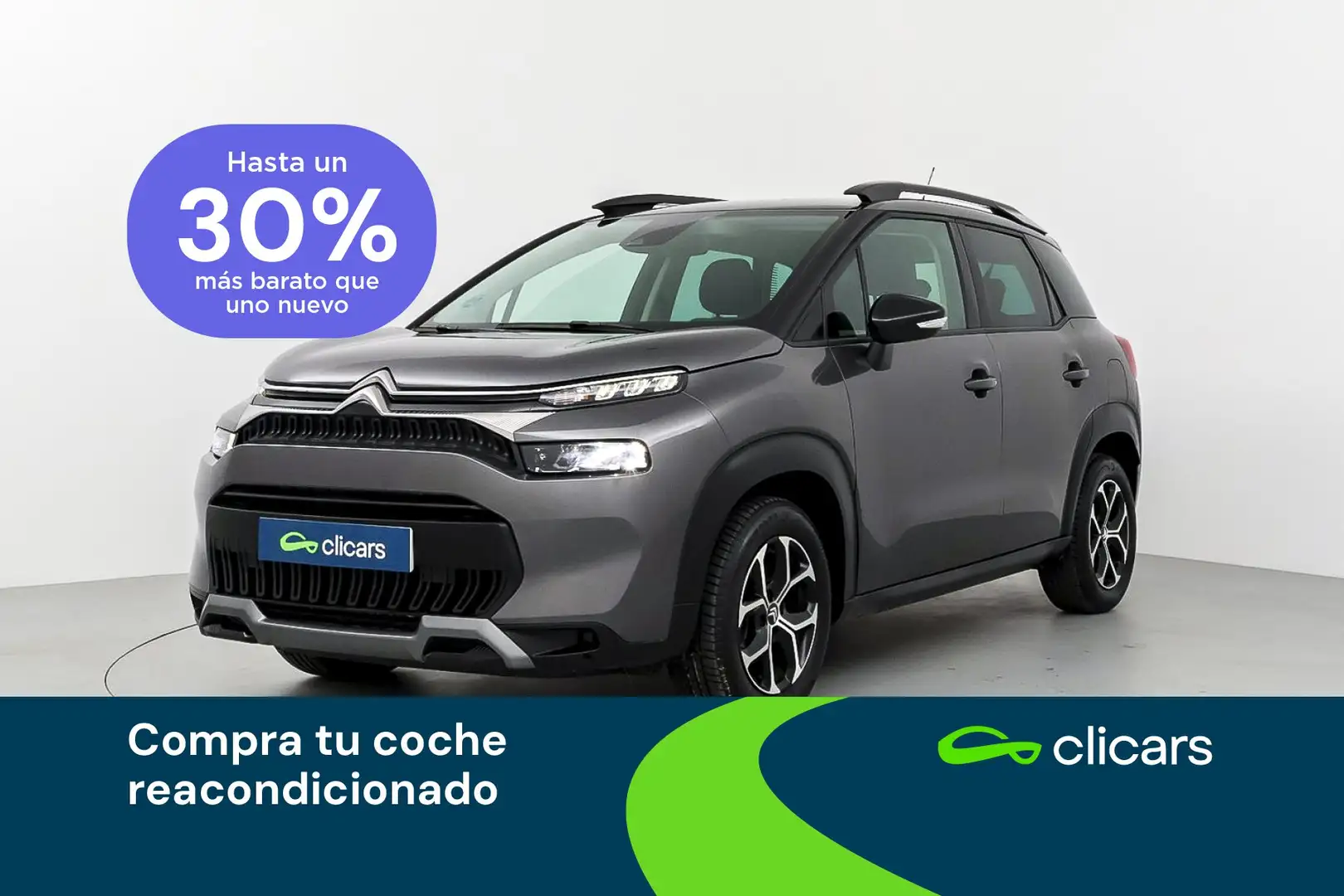 Citroen C3 Aircross Puretech S&S Plus 110 Gris - 1