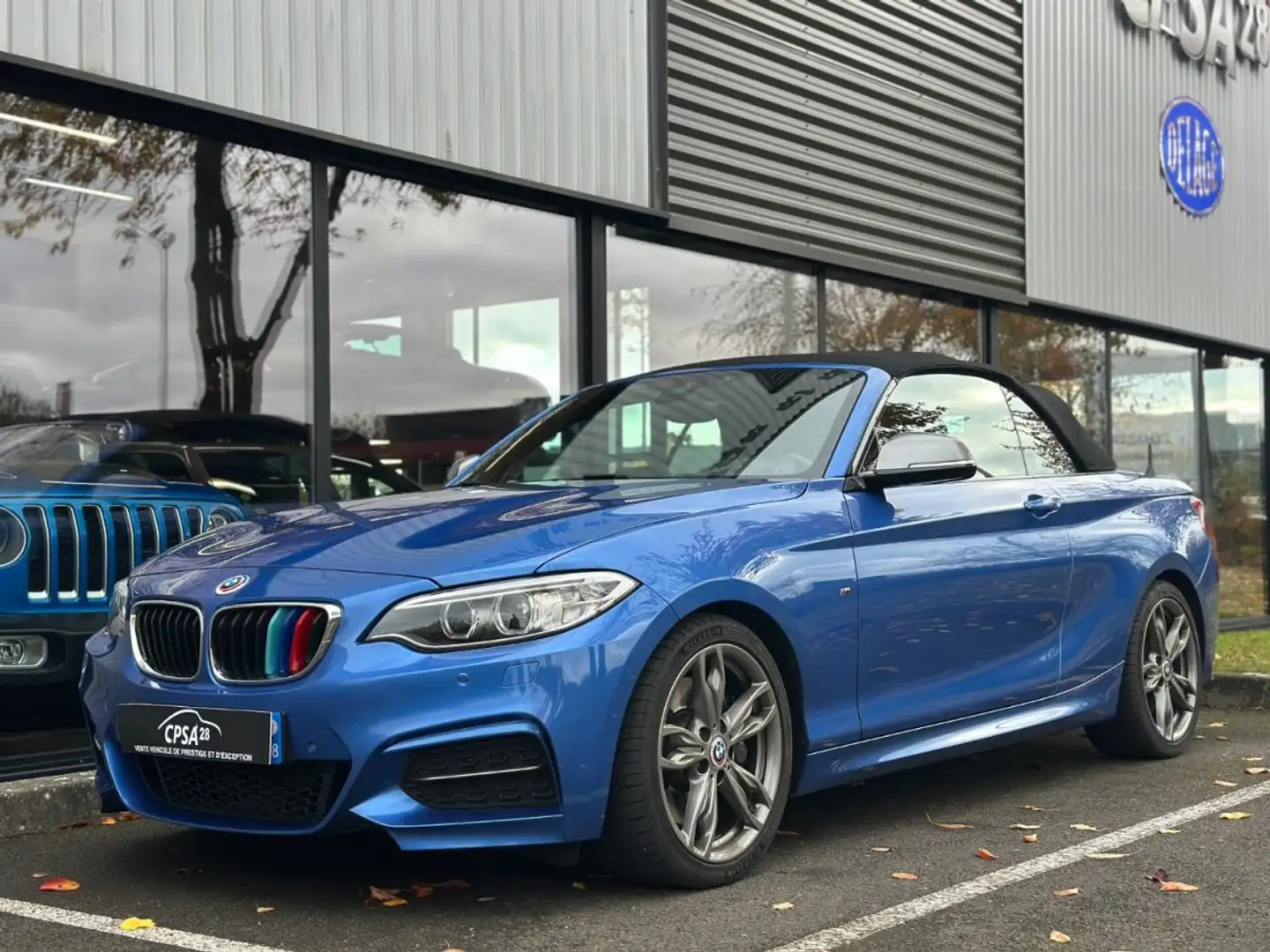 BMW 340 BMW SERIE 2 (F23) CABRIOLET M240IA 340 XDRIVE Bleu - 2