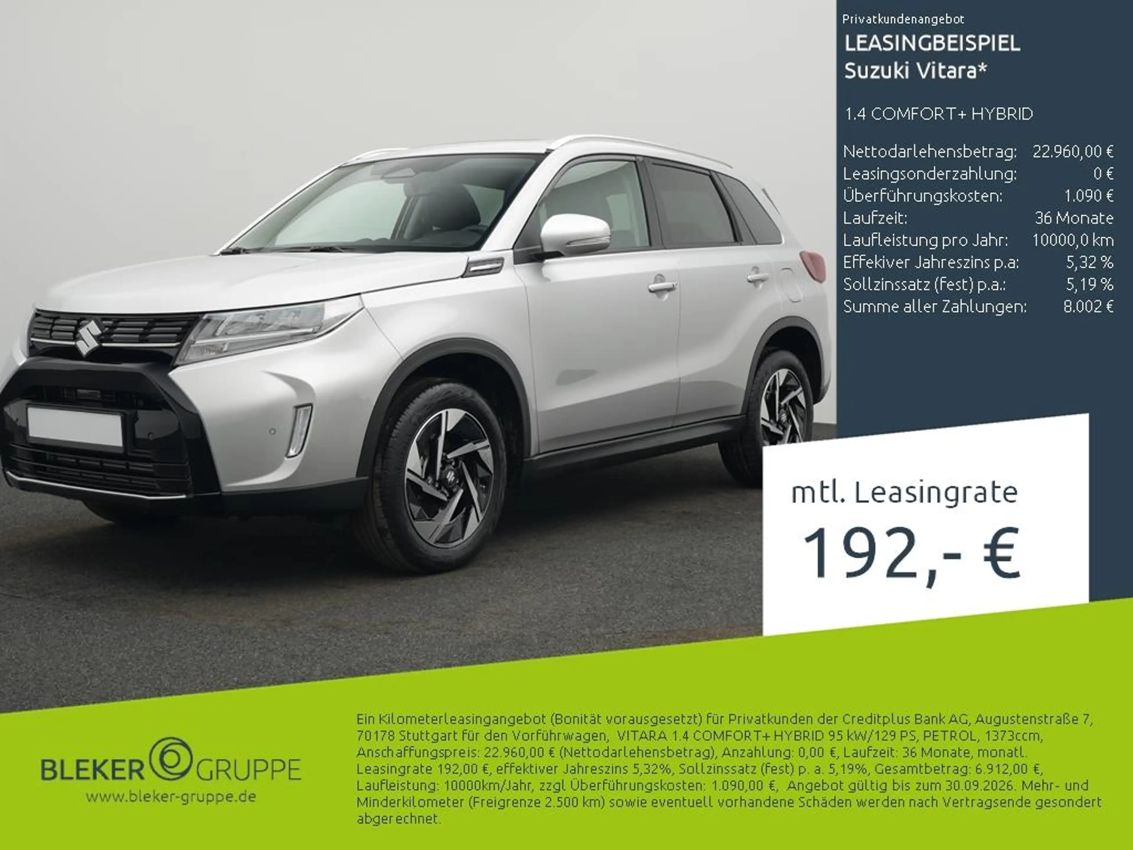 Suzuki Vitara 1.4 COMFORT+ HYBRID
