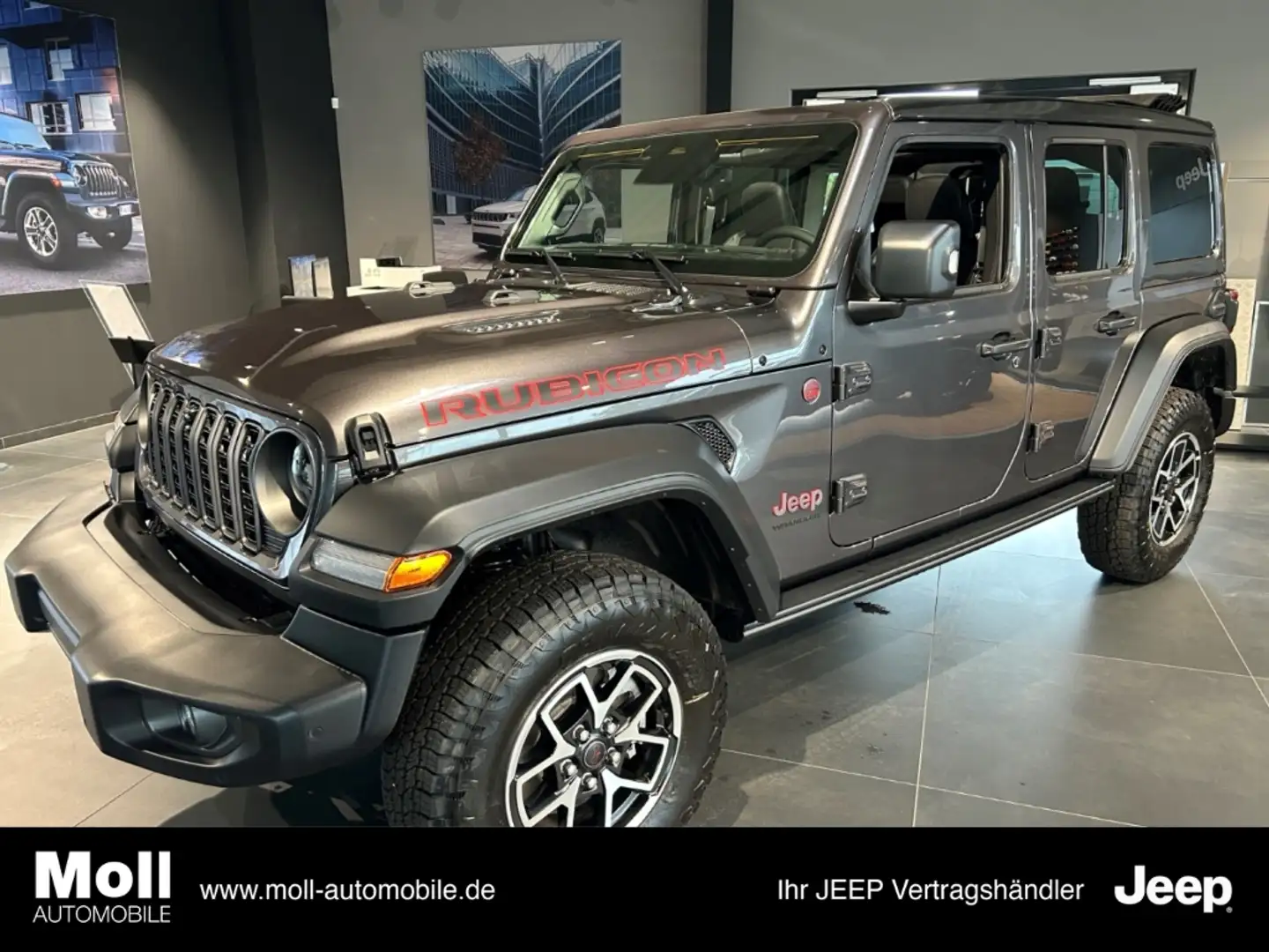 Jeep Wrangler Unlimited ICE MY 25 Rubicon 2.0 T-GDI Sky One-Touc Grijs - 1