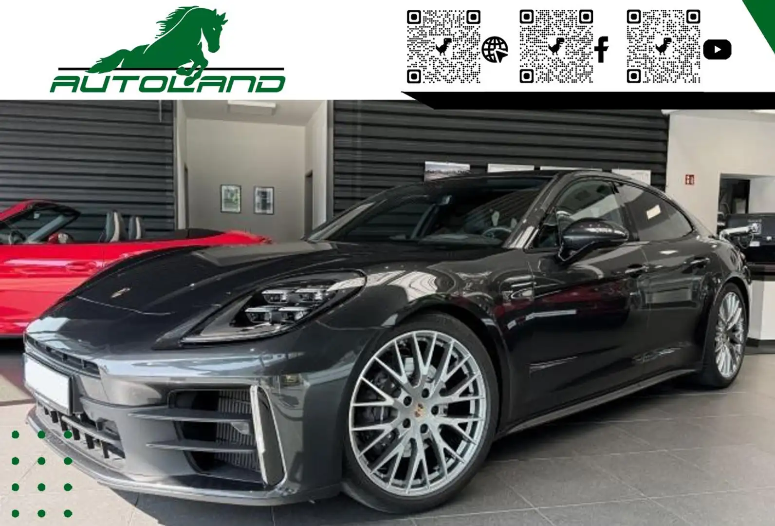 Porsche Panamera 2.9 4 Sport Pack-Pelle-Led-Finanziabile Grigio - 1