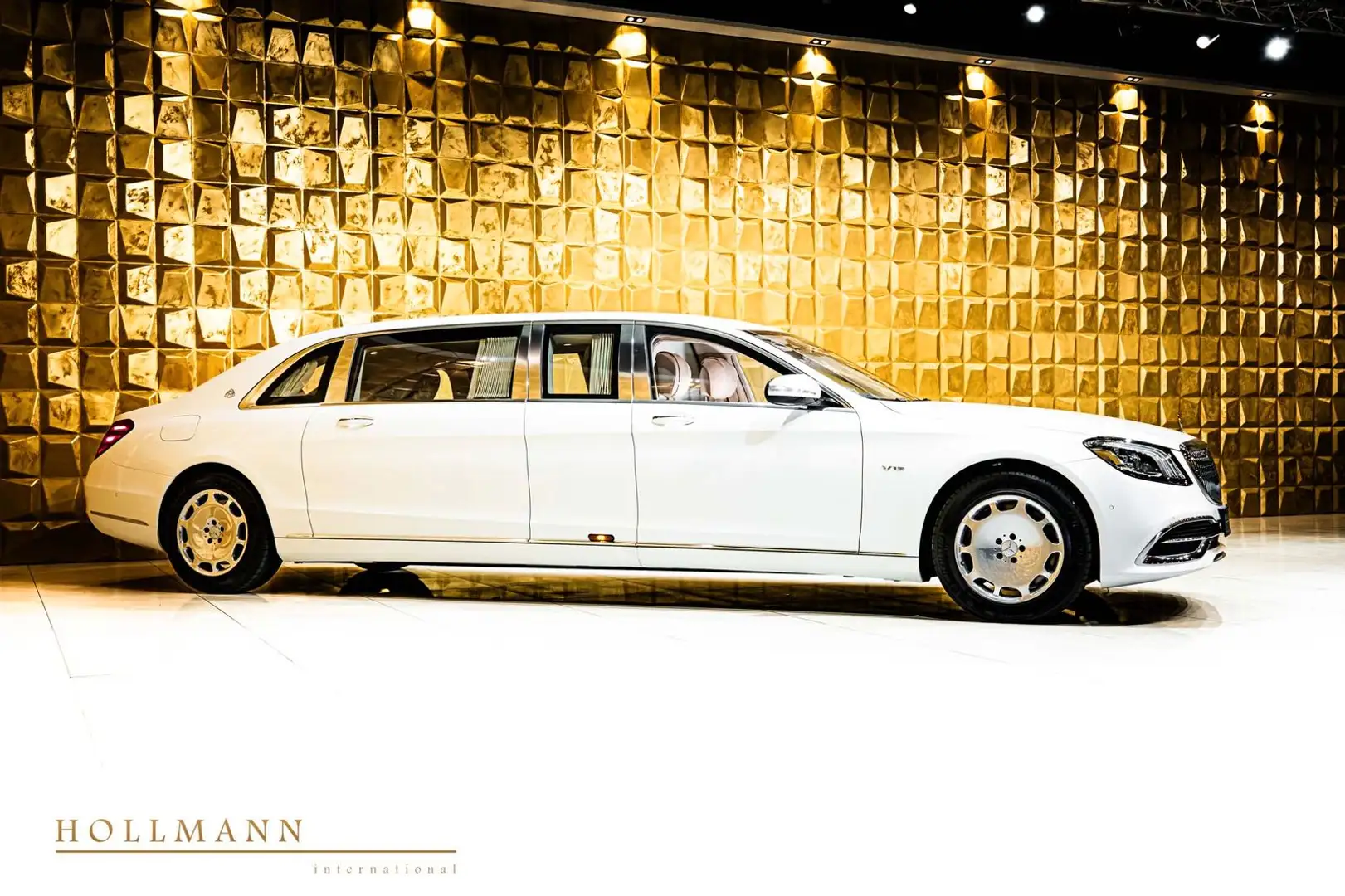 Mercedes-Benz S 650 MAYBACH PULLMAN + BURMESTER Weiß - 2