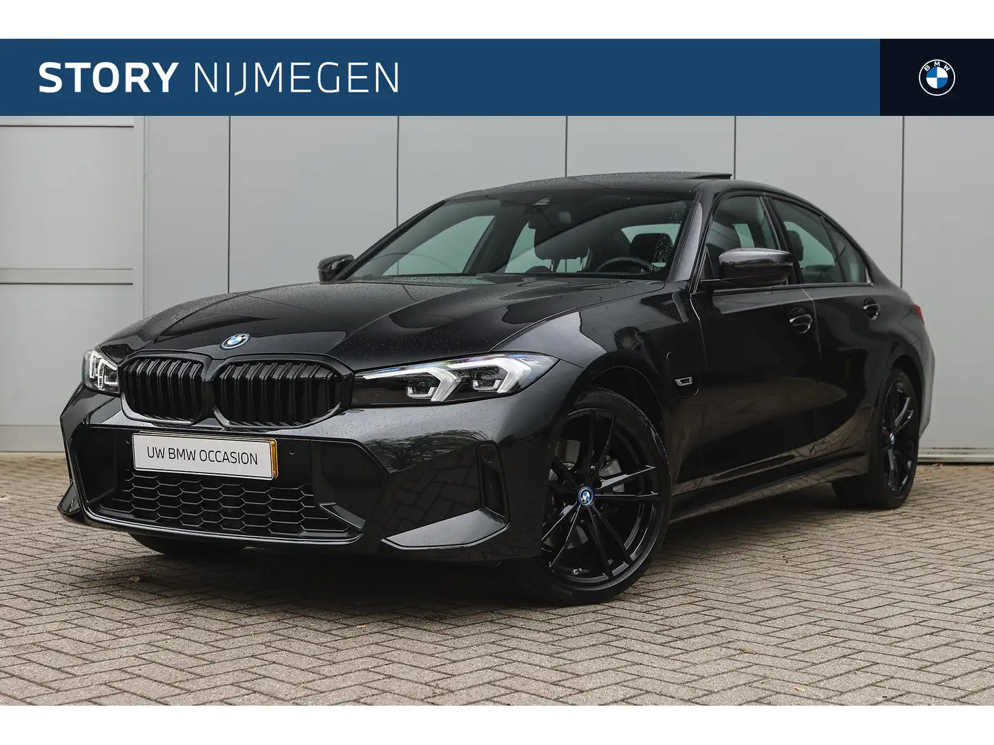 BMW 330 3 Serie 330e High Executive M Sport Automaat / Sch Zwart - 1