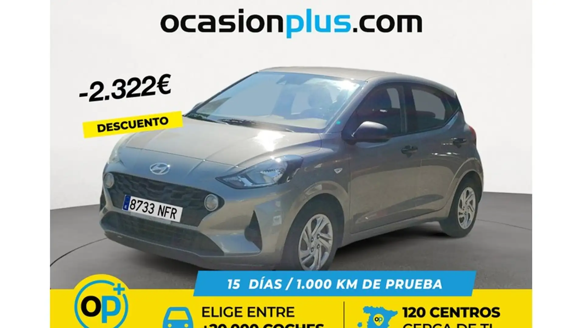 Hyundai i10 1.0 MPI Essence Gris - 1