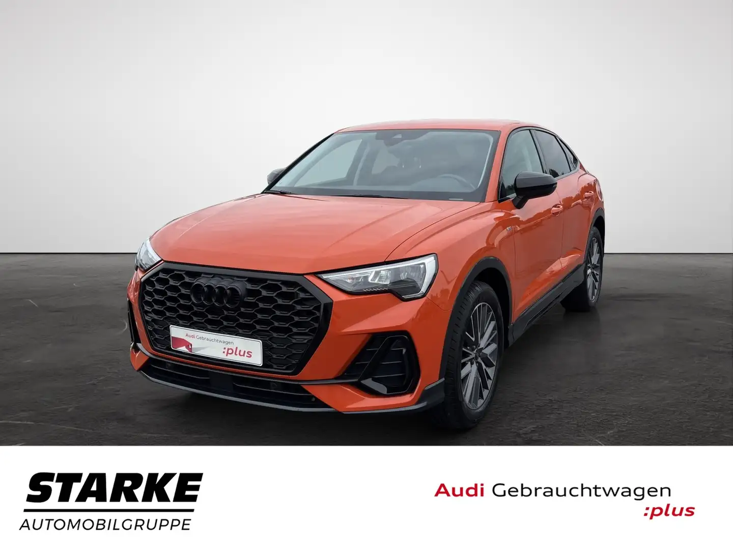 Audi Q3 Sportback 35 TFSI S tronic S line Оранжевий - 2