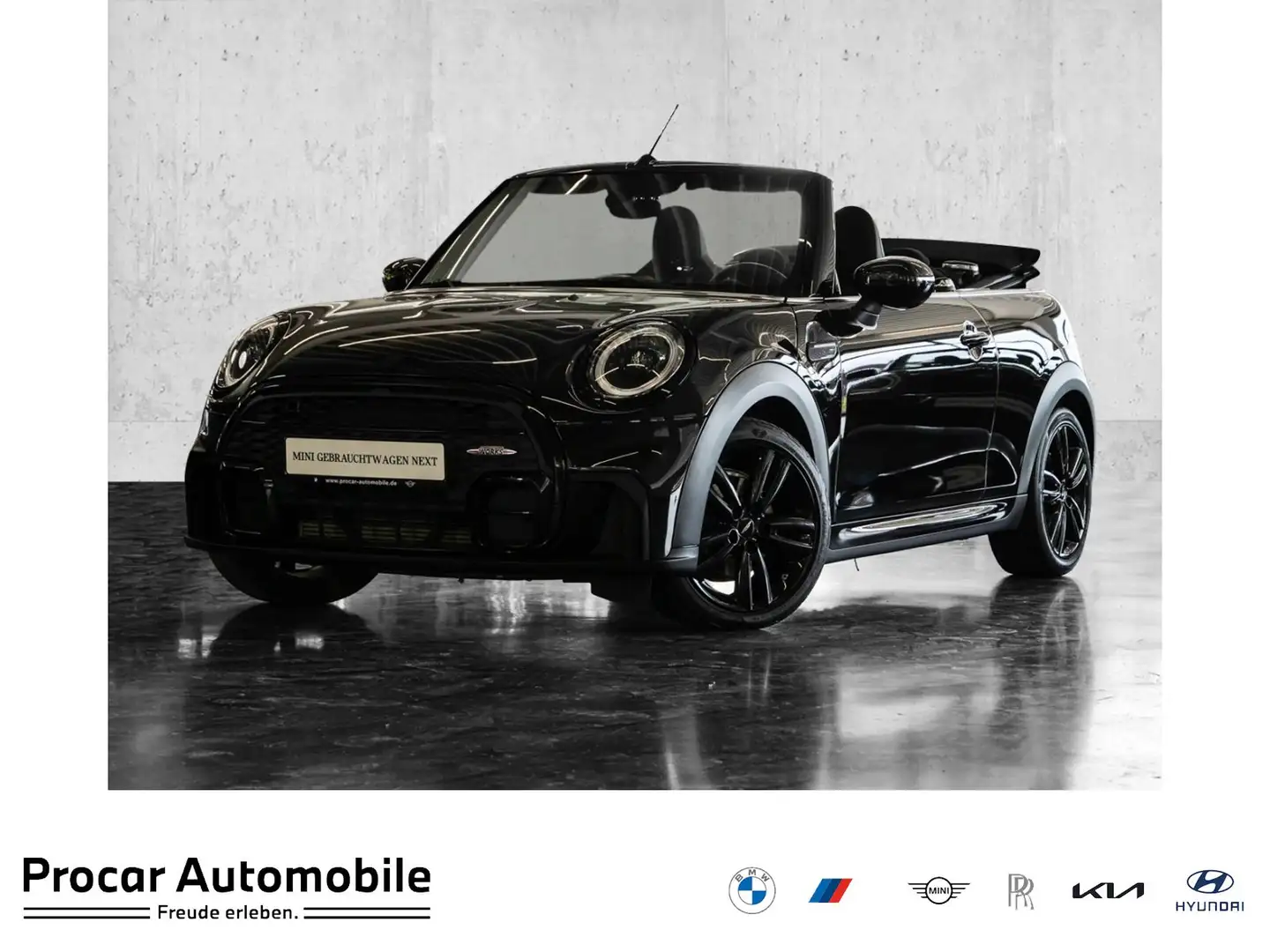 MINI Cooper Cabrio Cooper JCW Trim Nav LED Shz DAB CarPlay 17" Schwarz - 1