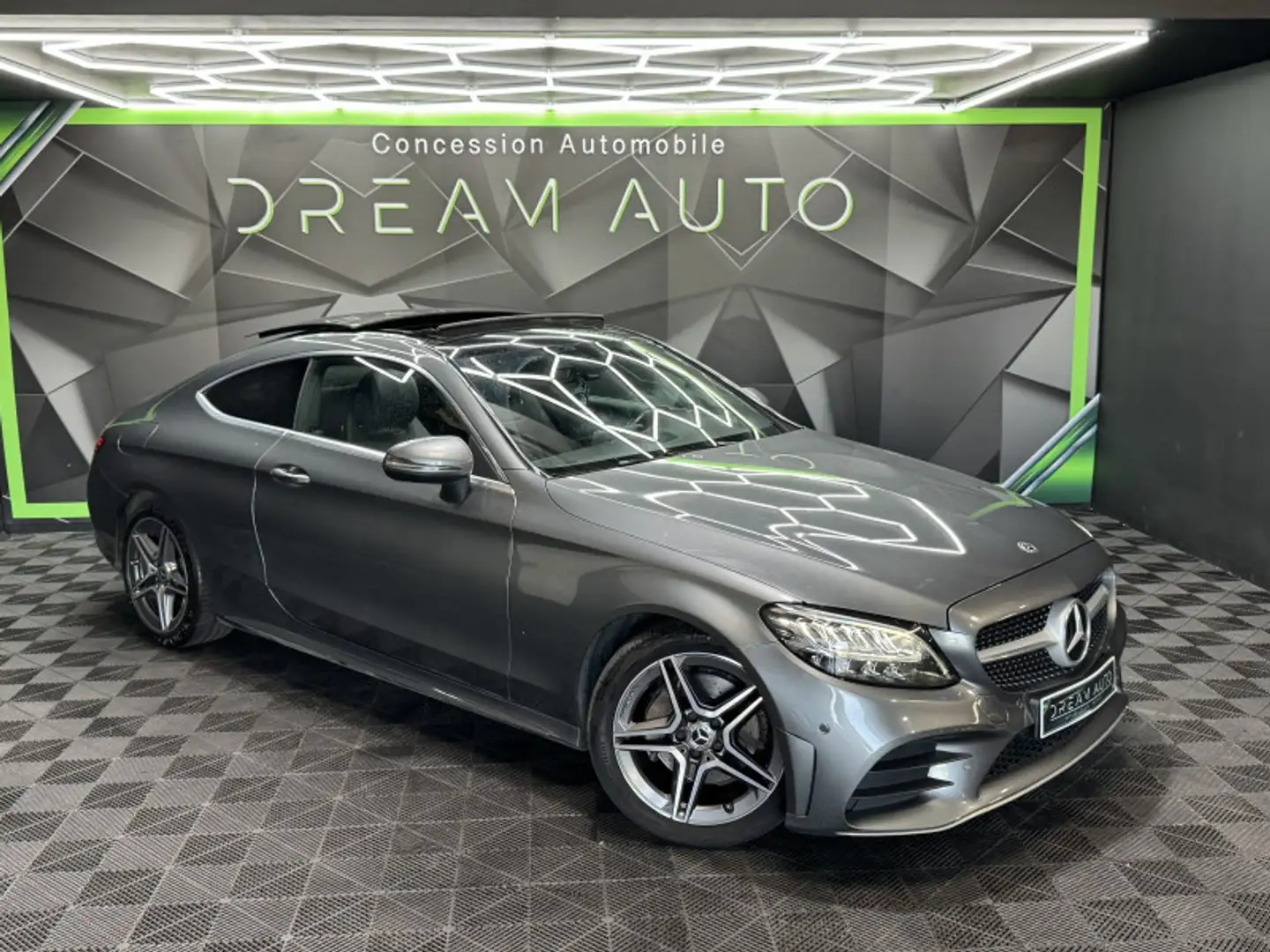 Mercedes-Benz C 220 220 D 194CH AMG LINE 9G-TRONIC 10CV Gris - 1